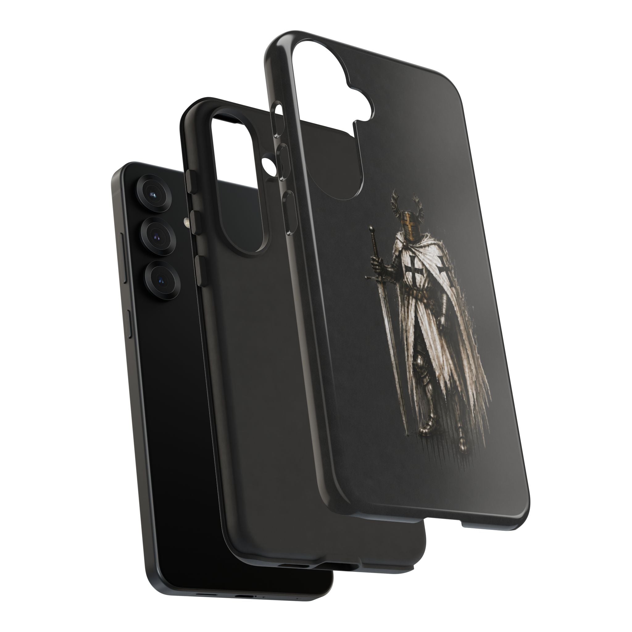Knight Of The Teutonic Order Phone Case | Charcoal Grey