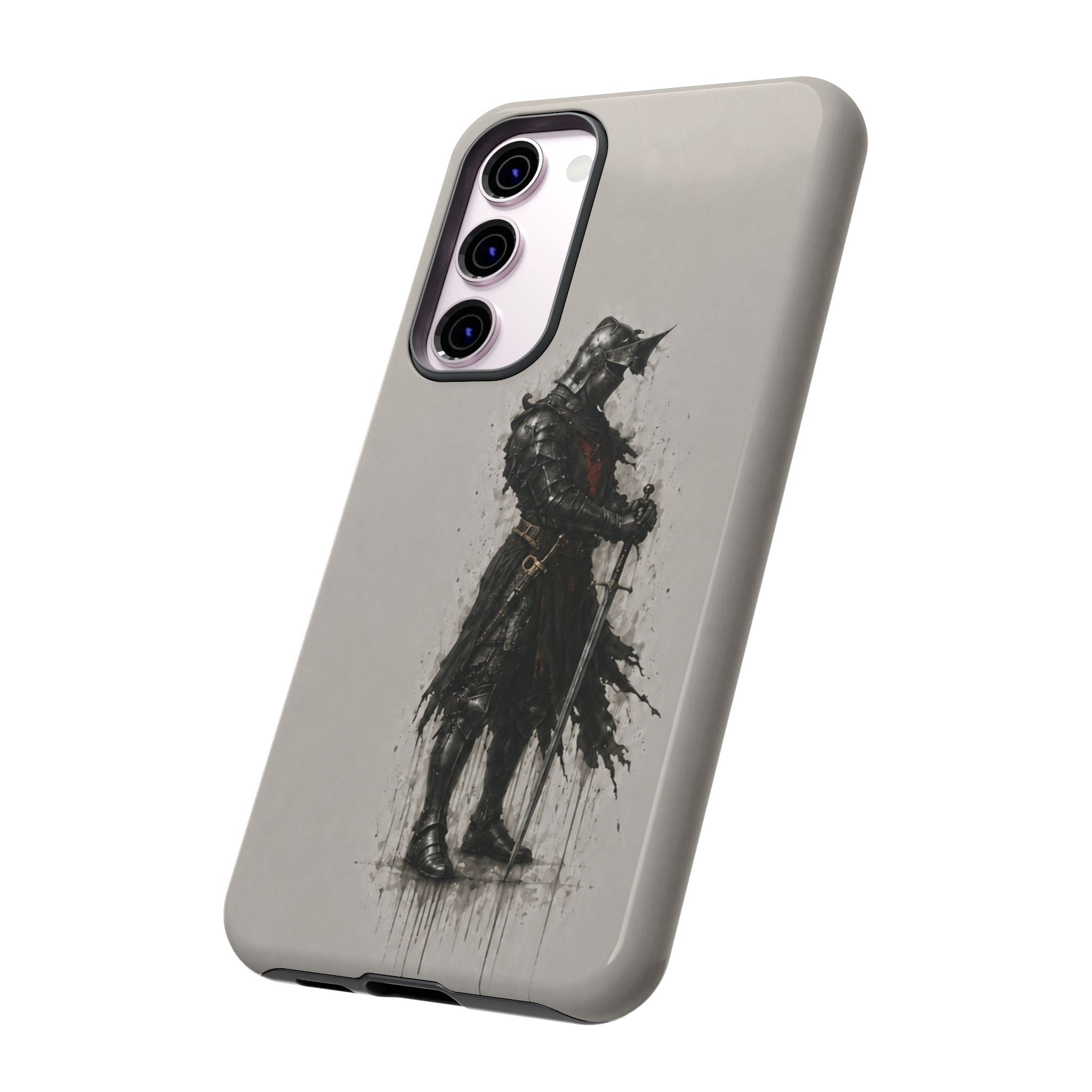 The Black Prince Phone Case | Stone Grey