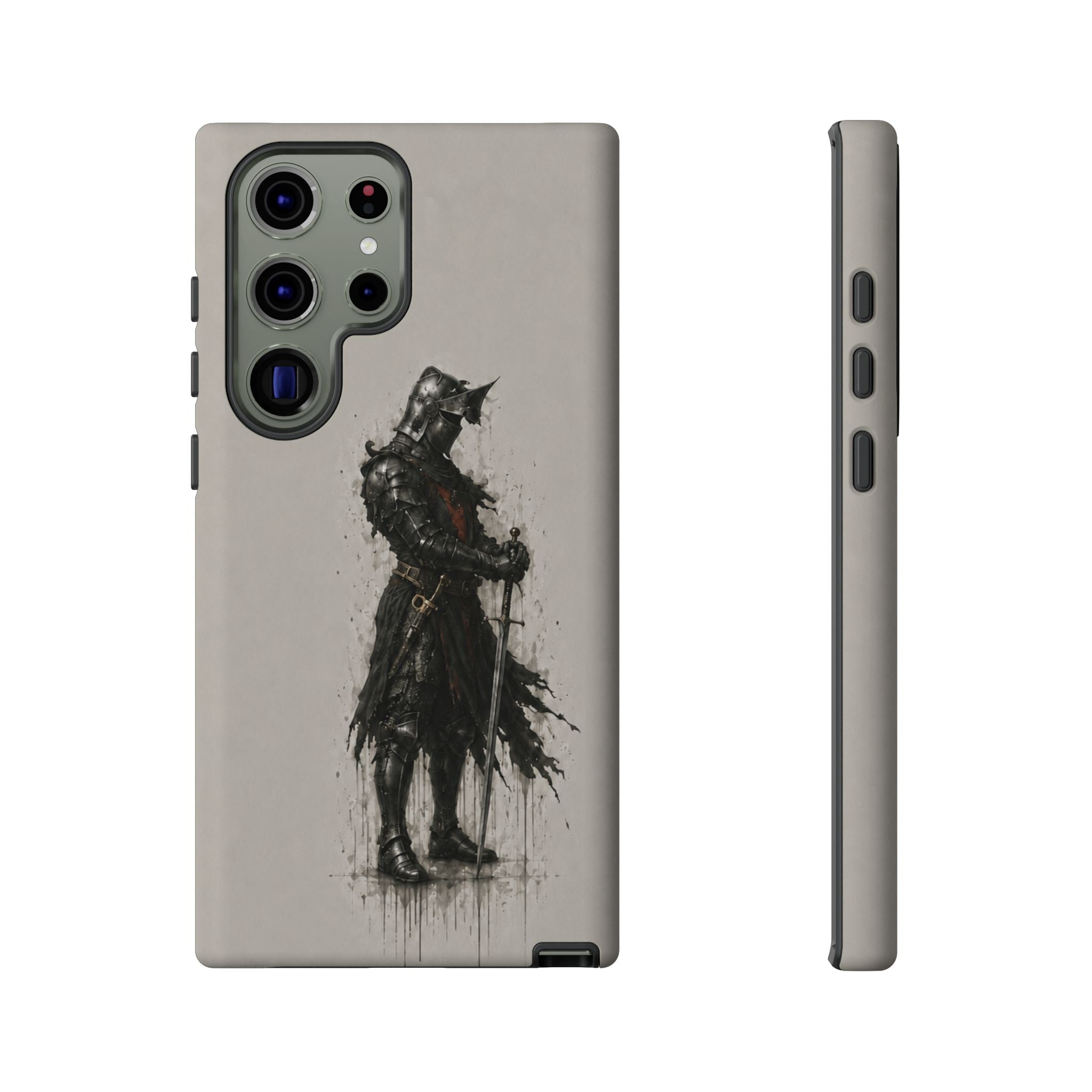 The Black Prince Phone Case | Stone Grey