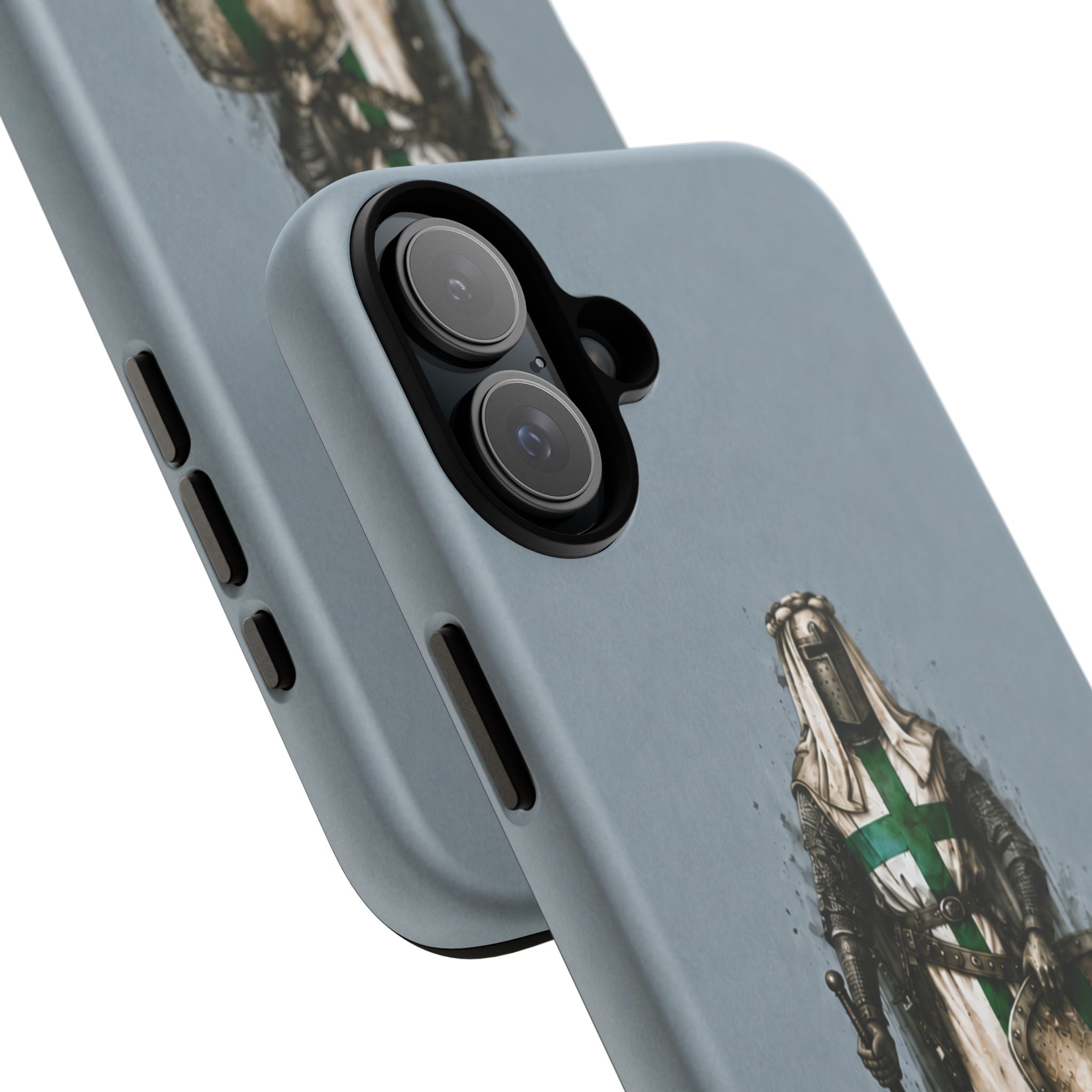 Knight Of The Order Of Saint Lazarus Phone Case | Faded Steel Blue