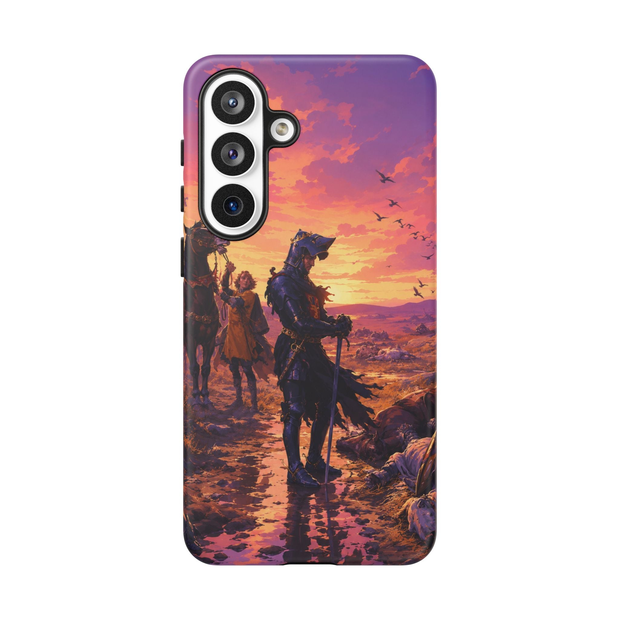 Medieval Knight Phone Cases In The GTA VI Art Style