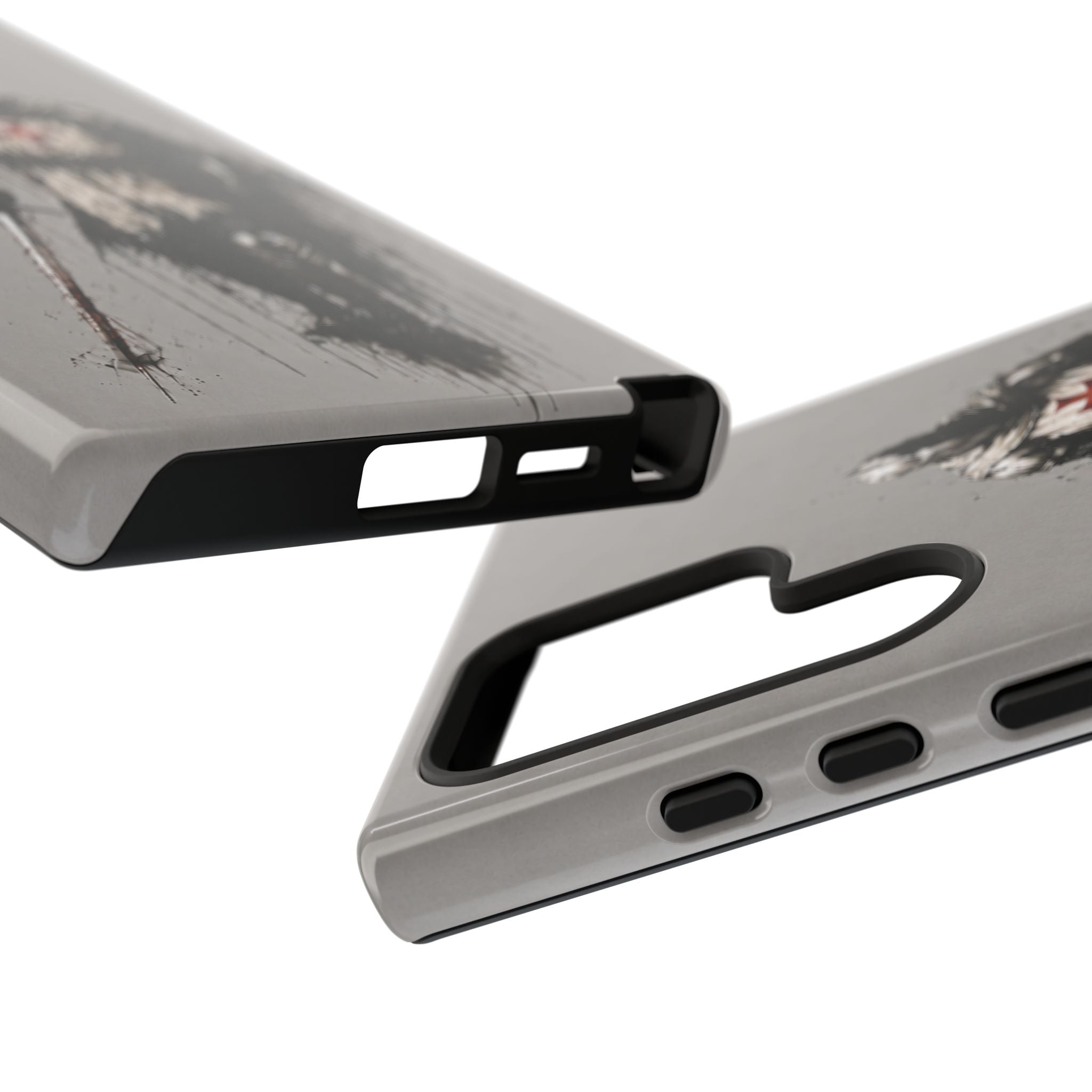 Knight Of The Templar Order Phone Case | Stone Grey