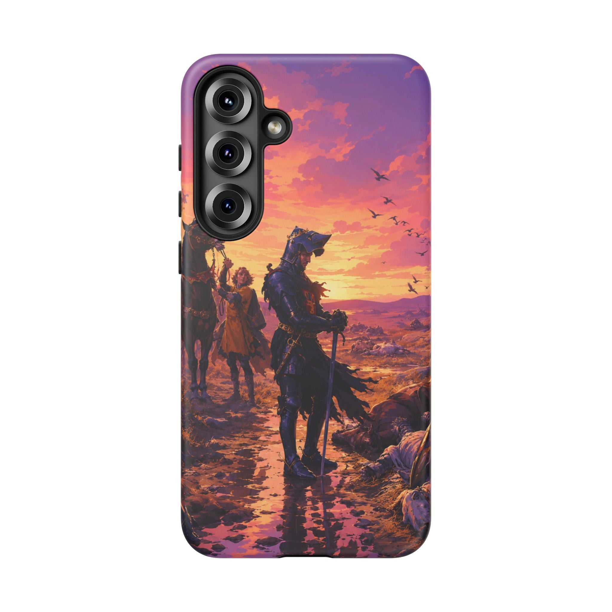 Medieval Knight Phone Cases In The GTA VI Art Style