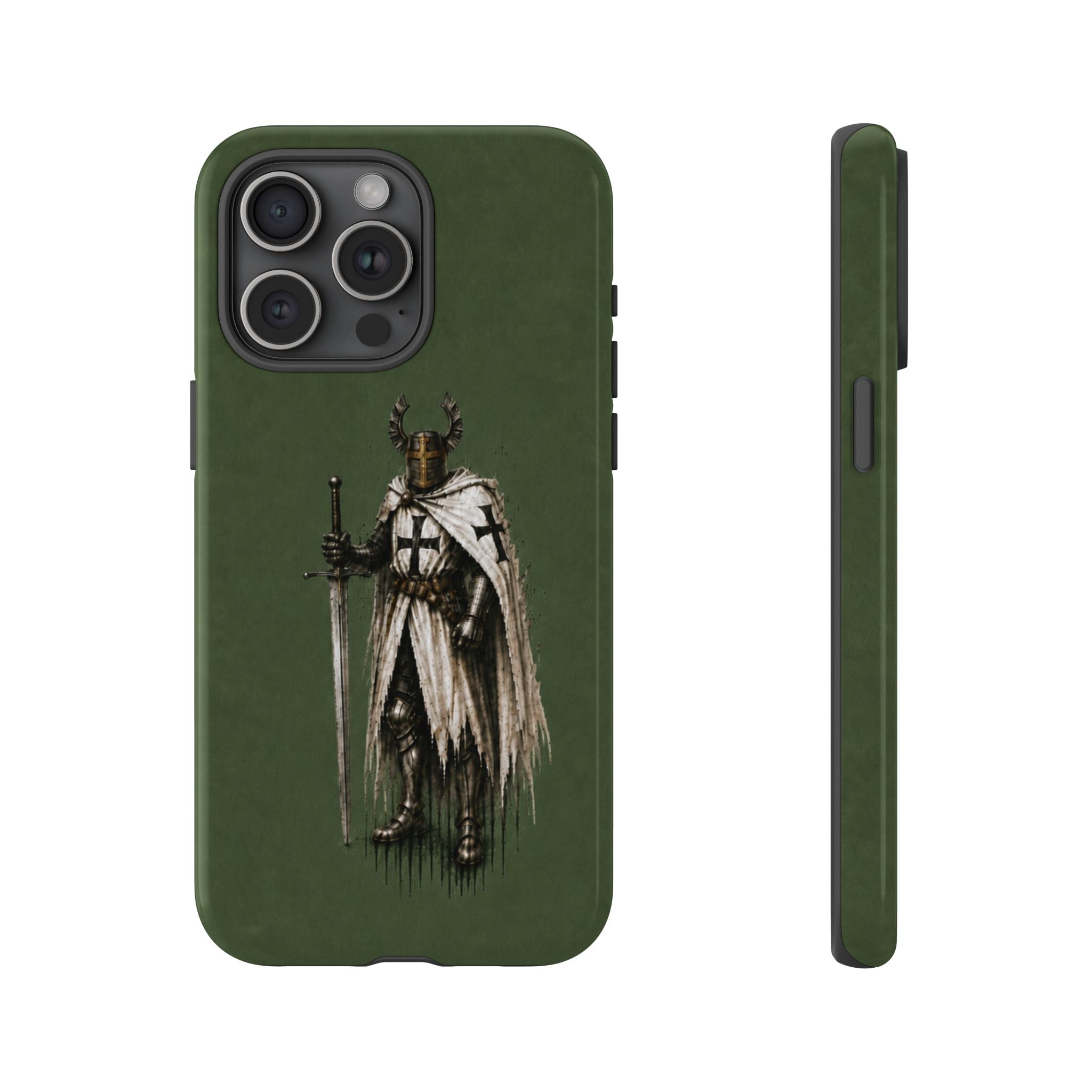 Knight Of The Teutonic Order Phone Case I Forest Green