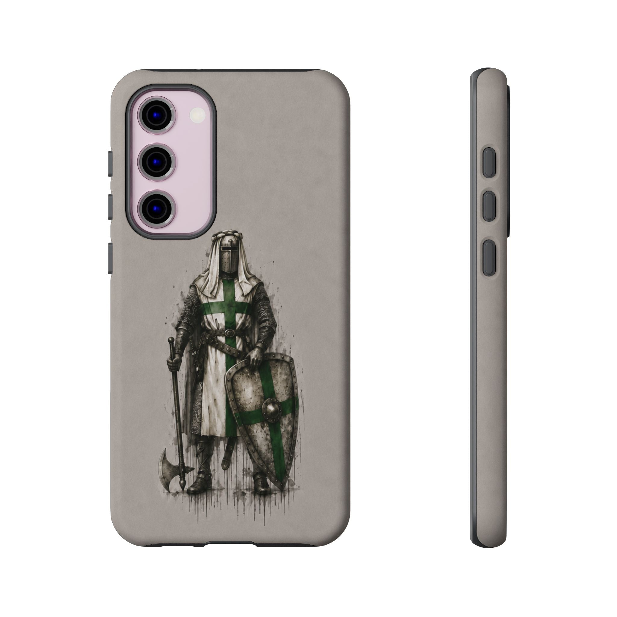 Knight Of The Order Of Saint Lazarus Phone Case | Stone Grey