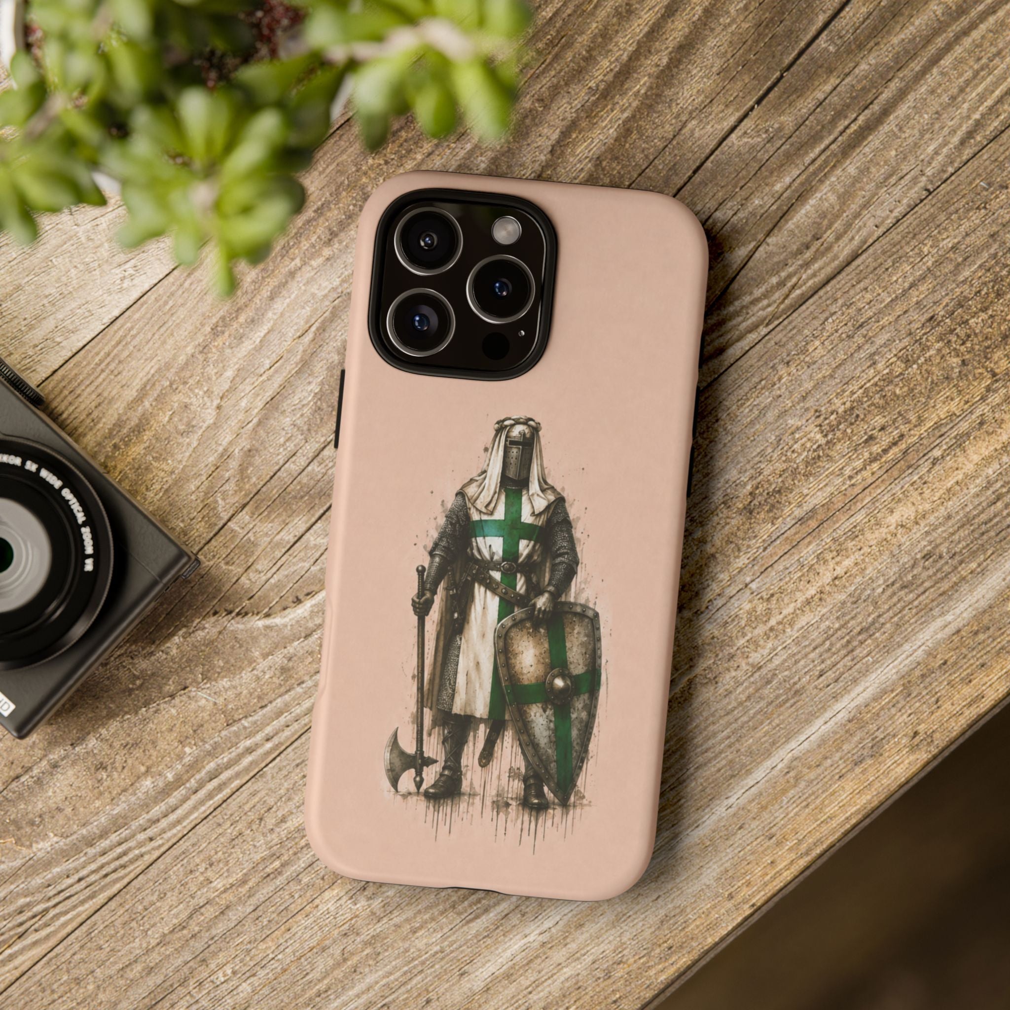 Knight Of The Order Of Saint Lazarus Phone Case I Blush Parchment