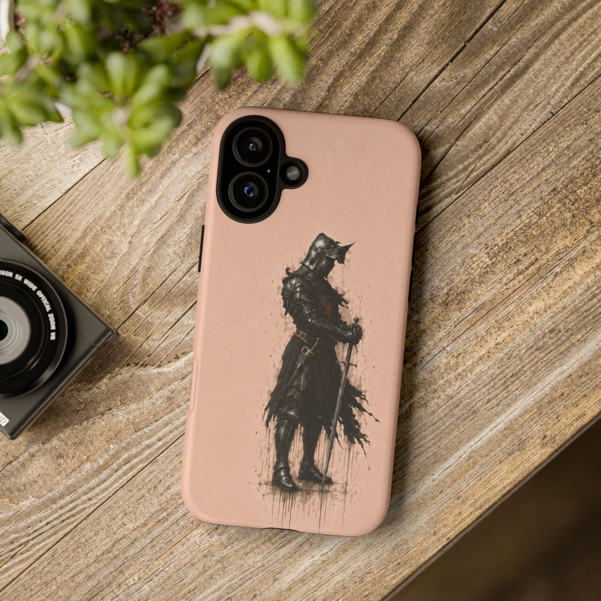 The Black Prince Phone Case | Blush Parchment