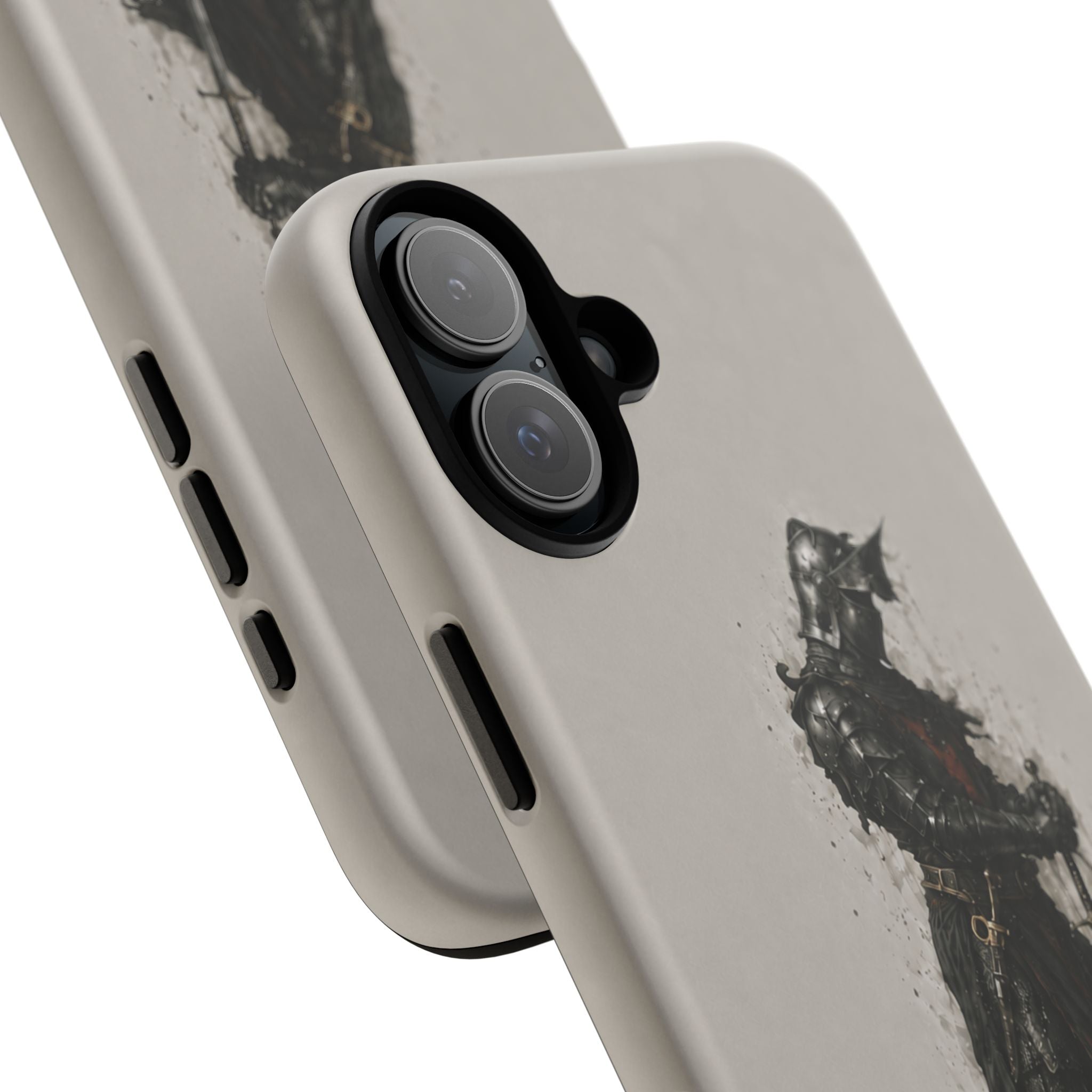 The Black Prince Phone Case | Stone Grey