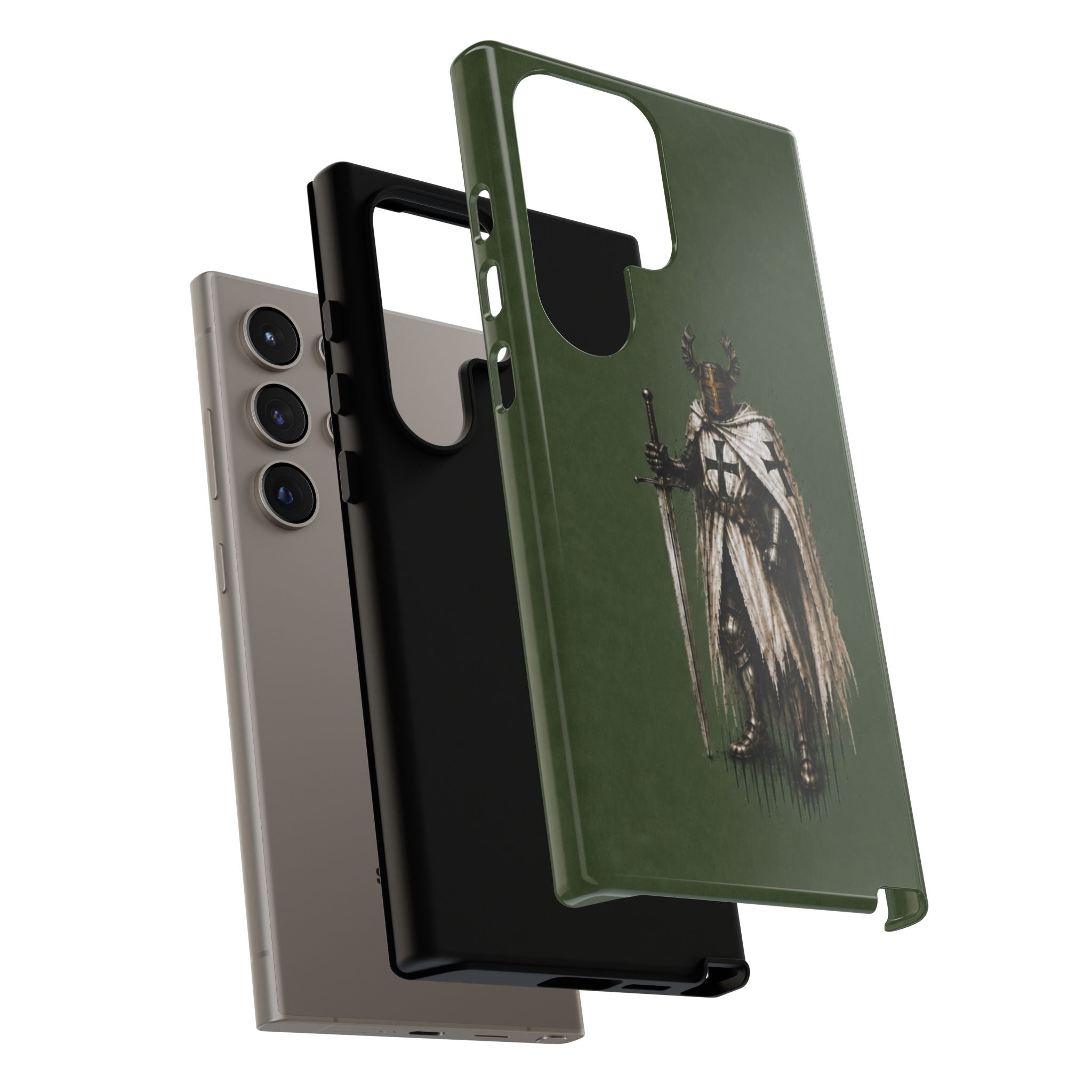 Knight Of The Teutonic Order Phone Case I Forest Green