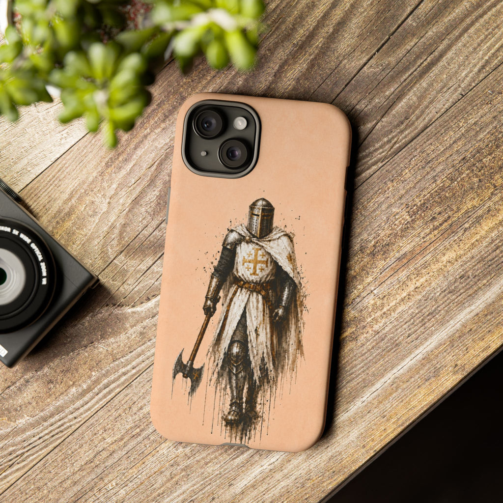 Knight Of The Kingdom Of Jerusalem Phone Case | Peach
