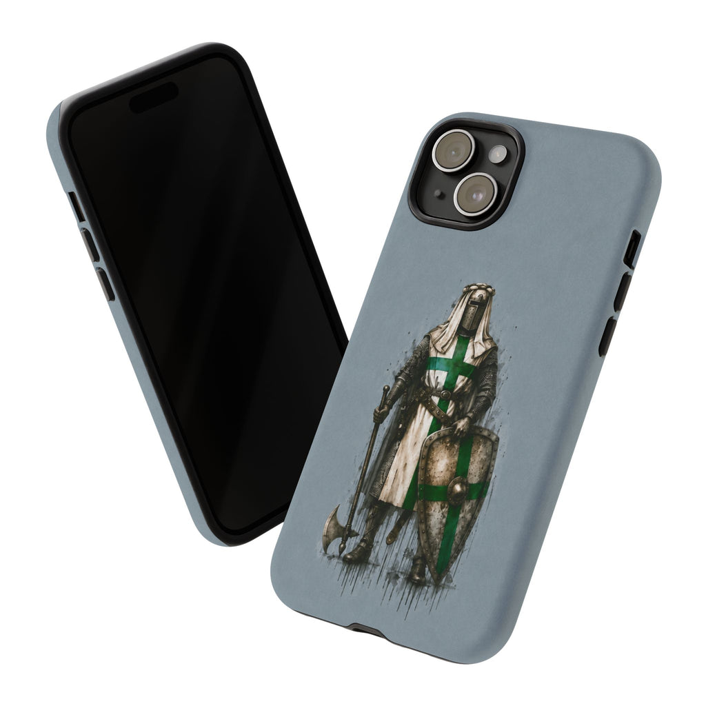 Knight Of The Order Of Saint Lazarus Phone Case | Faded Steel Blue