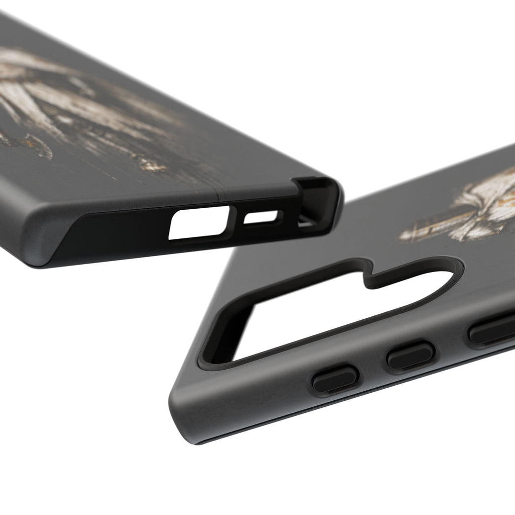 Knight Of The Kingdom Of Jerusalem Phone Case | Charcoal Grey