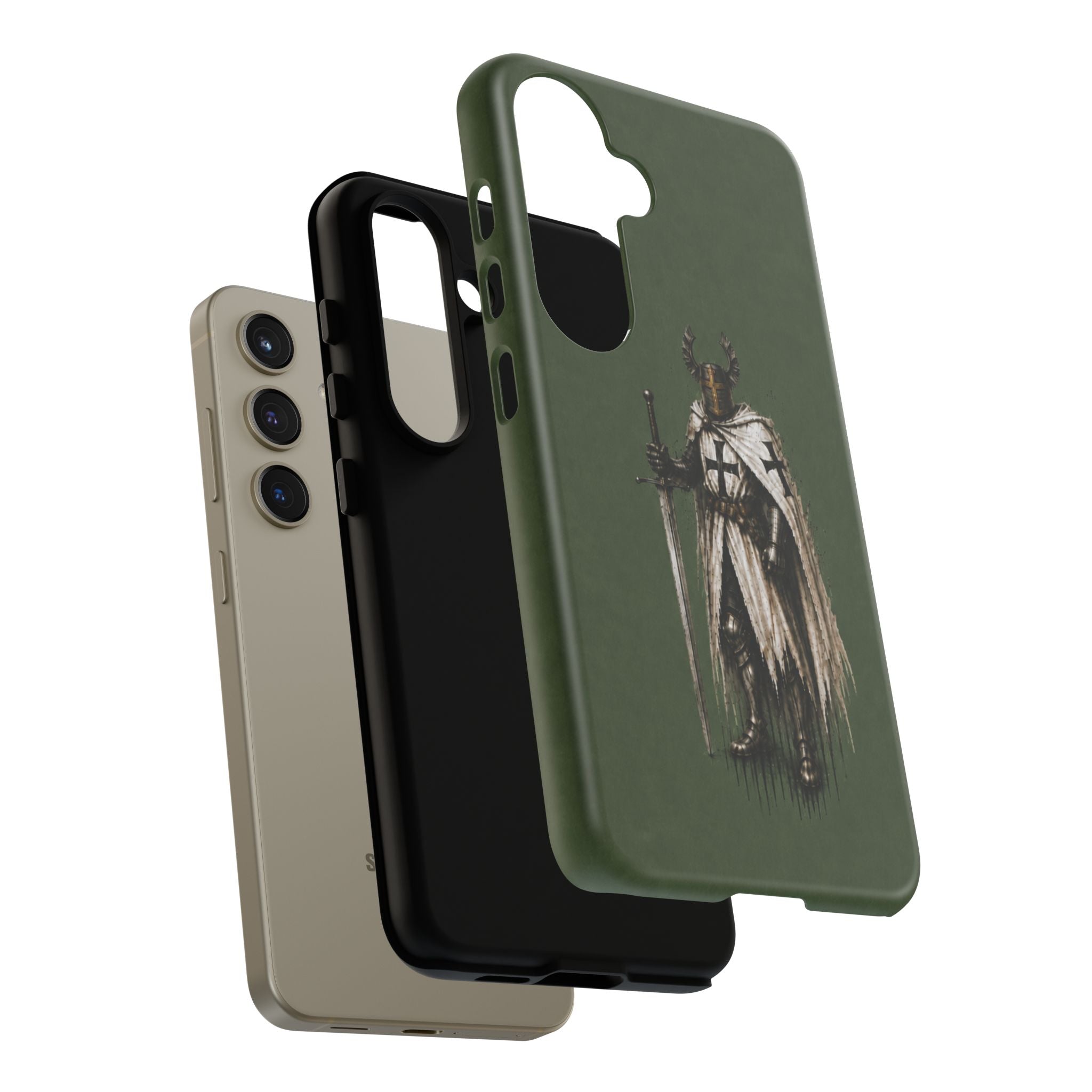 Knight Of The Teutonic Order Phone Case I Forest Green