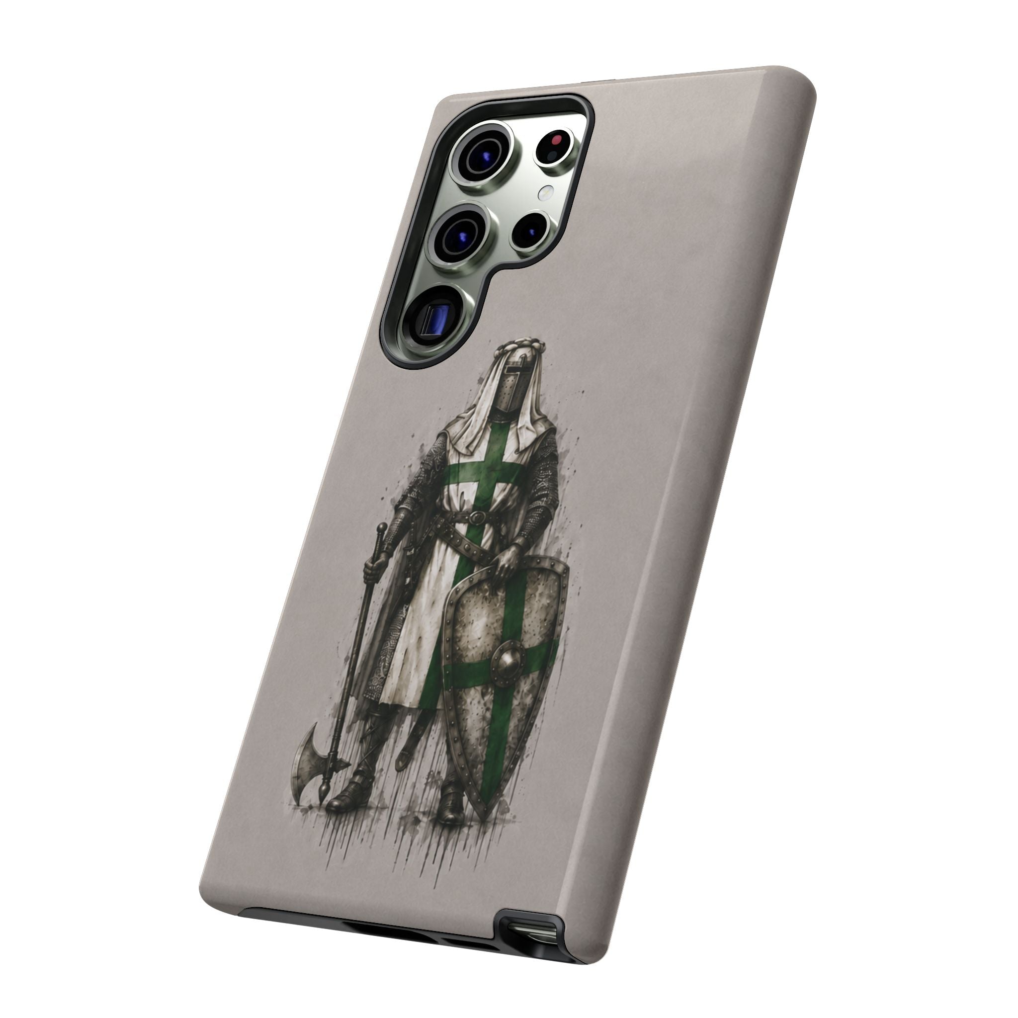 Knight Of The Order Of Saint Lazarus Phone Case | Stone Grey