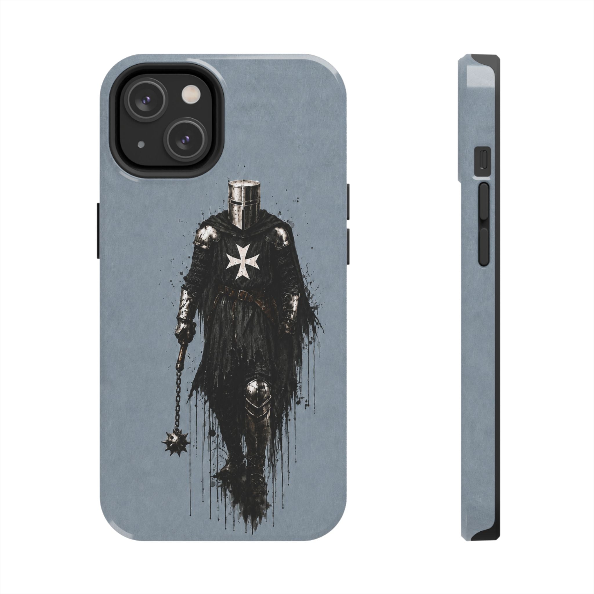 Knight Of The Hospitaller Order Phone Case I Faded Steel Blue