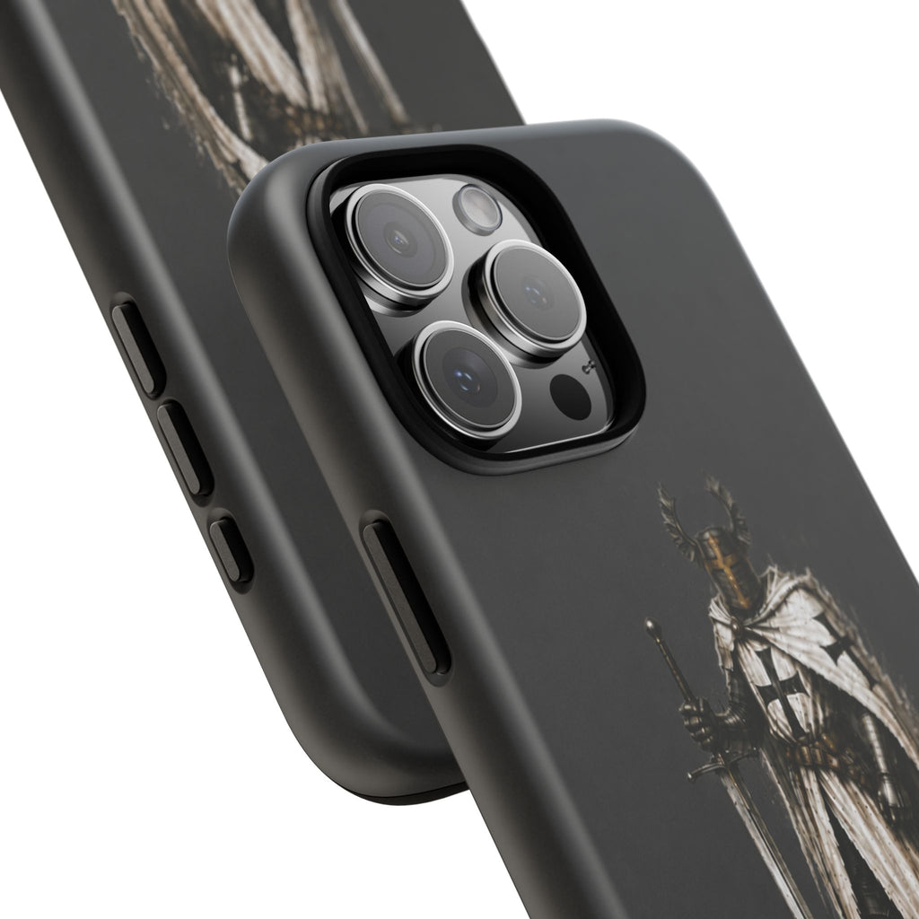 Knight Of The Teutonic Order Phone Case | Charcoal Grey