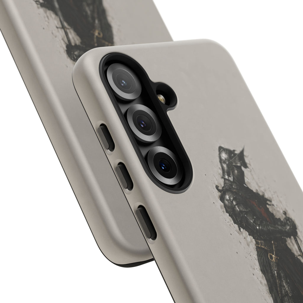 The Black Prince Phone Case | Stone Grey