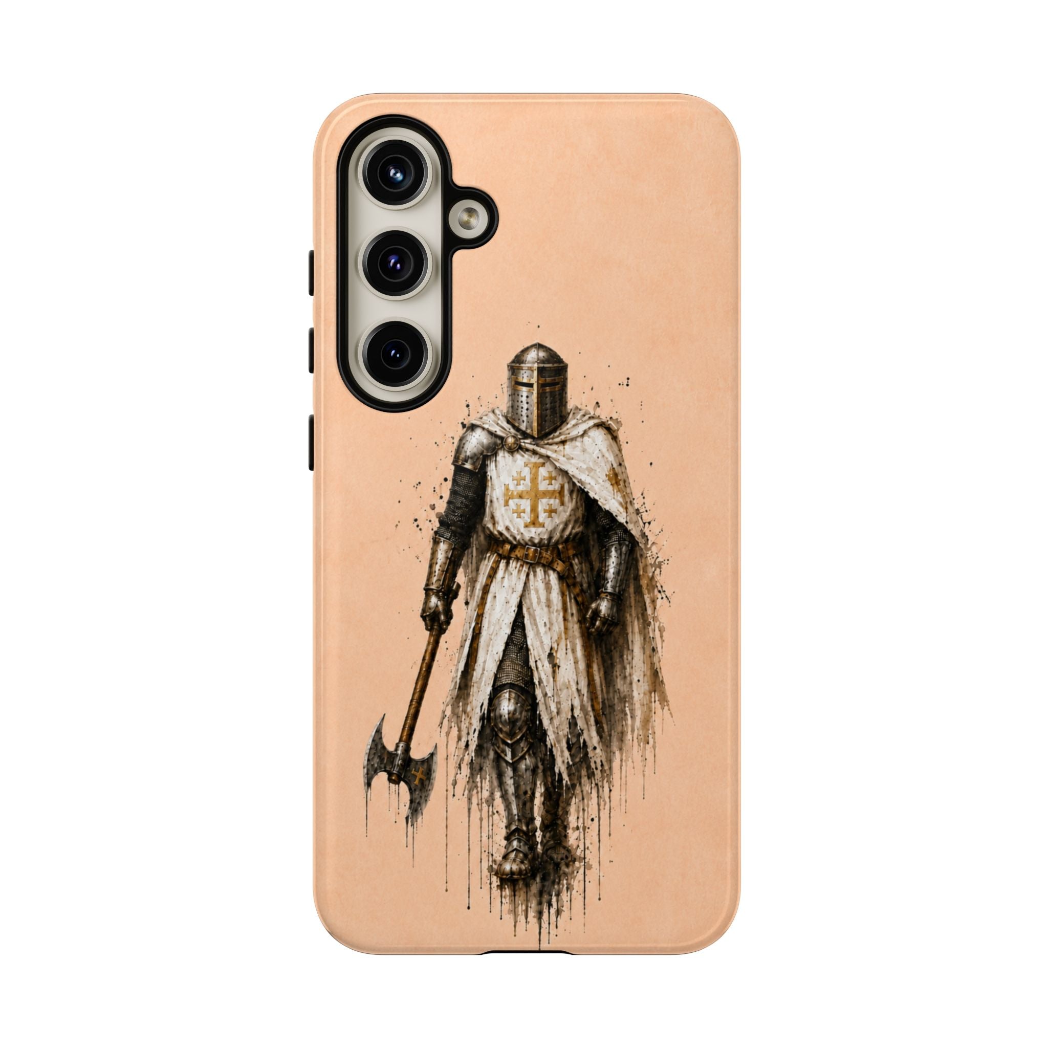 Knight Of The Kingdom Of Jerusalem Phone Case | Peach