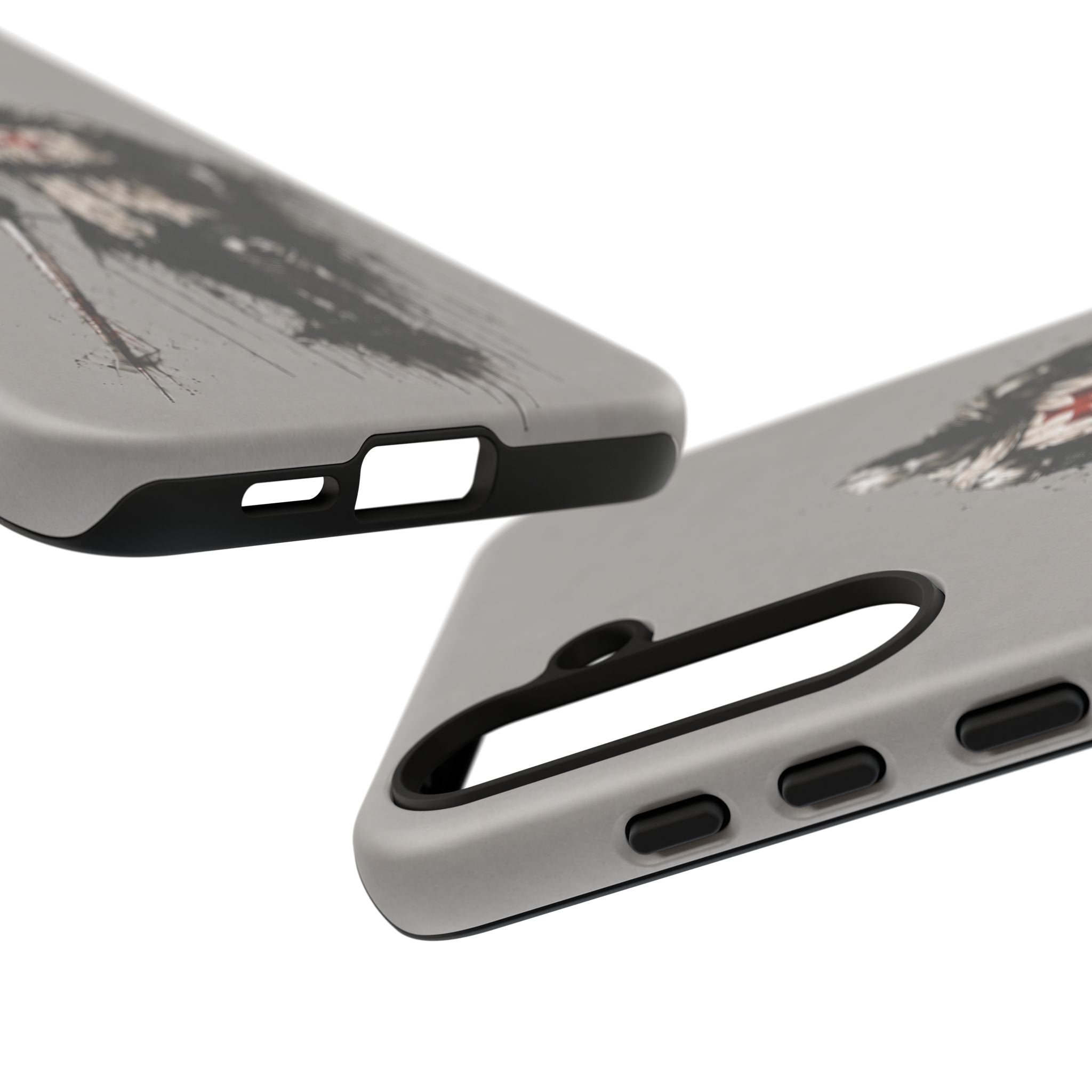 Knight Of The Templar Order Phone Case | Stone Grey