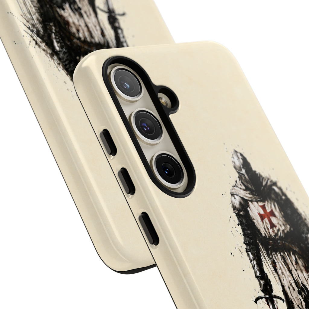 Knight Of The Templar Order Phone Case | Parchment Ivory