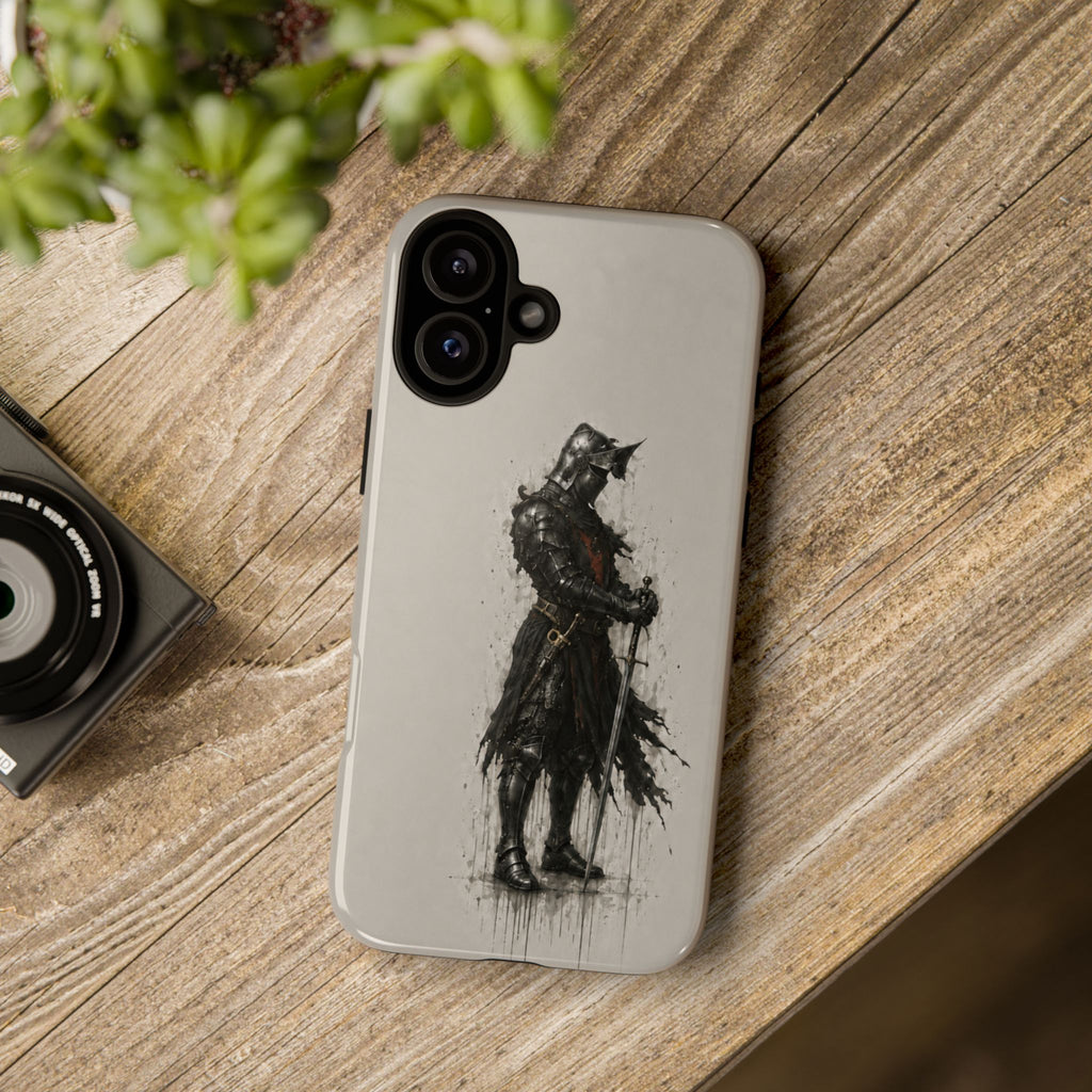 The Black Prince Phone Case | Stone Grey