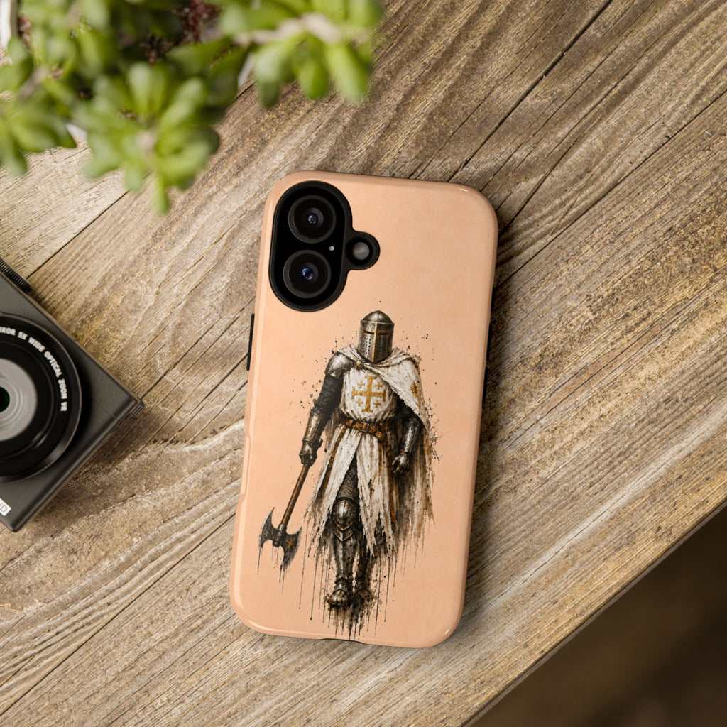 Knight Of The Kingdom Of Jerusalem Phone Case | Peach