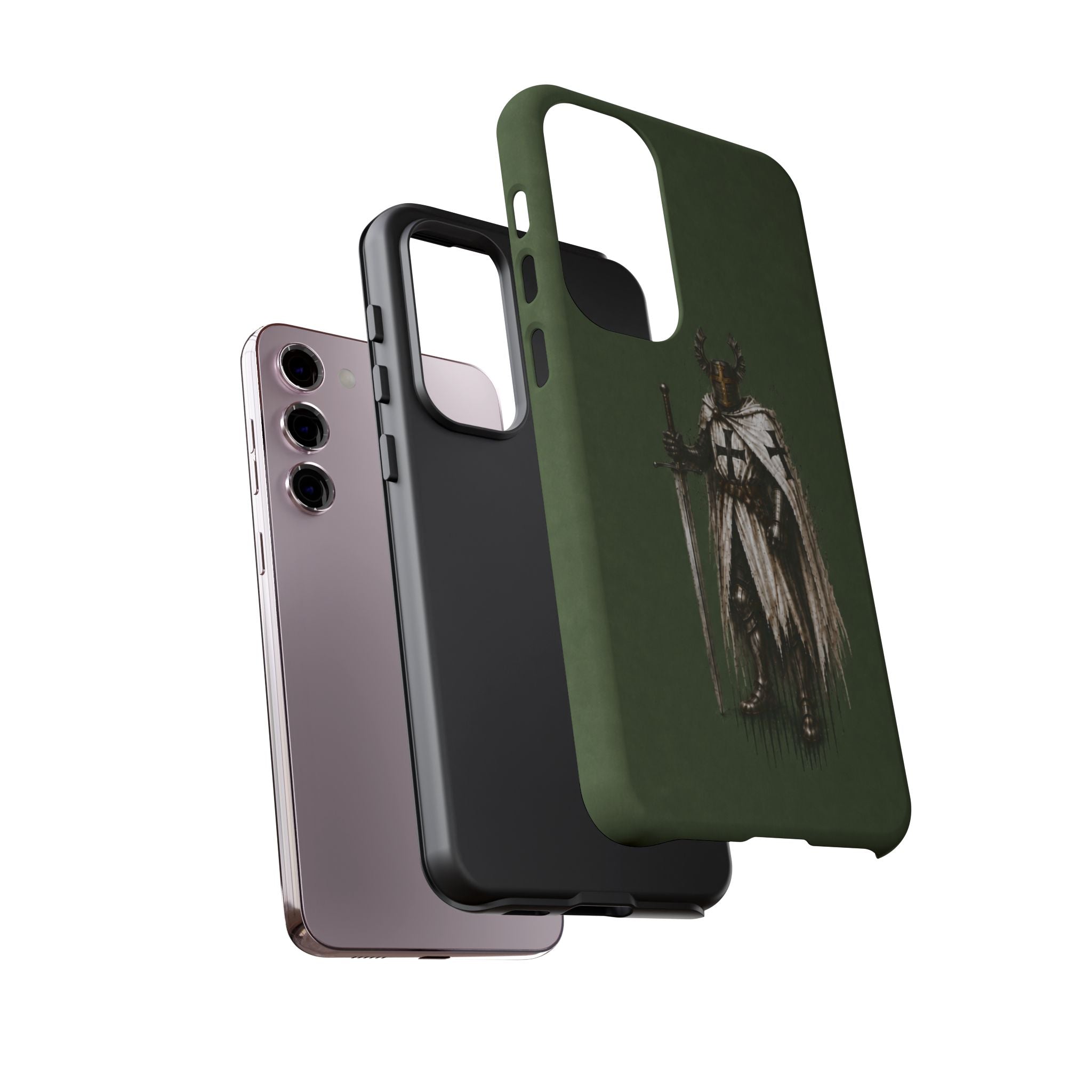 Knight Of The Teutonic Order Phone Case I Forest Green