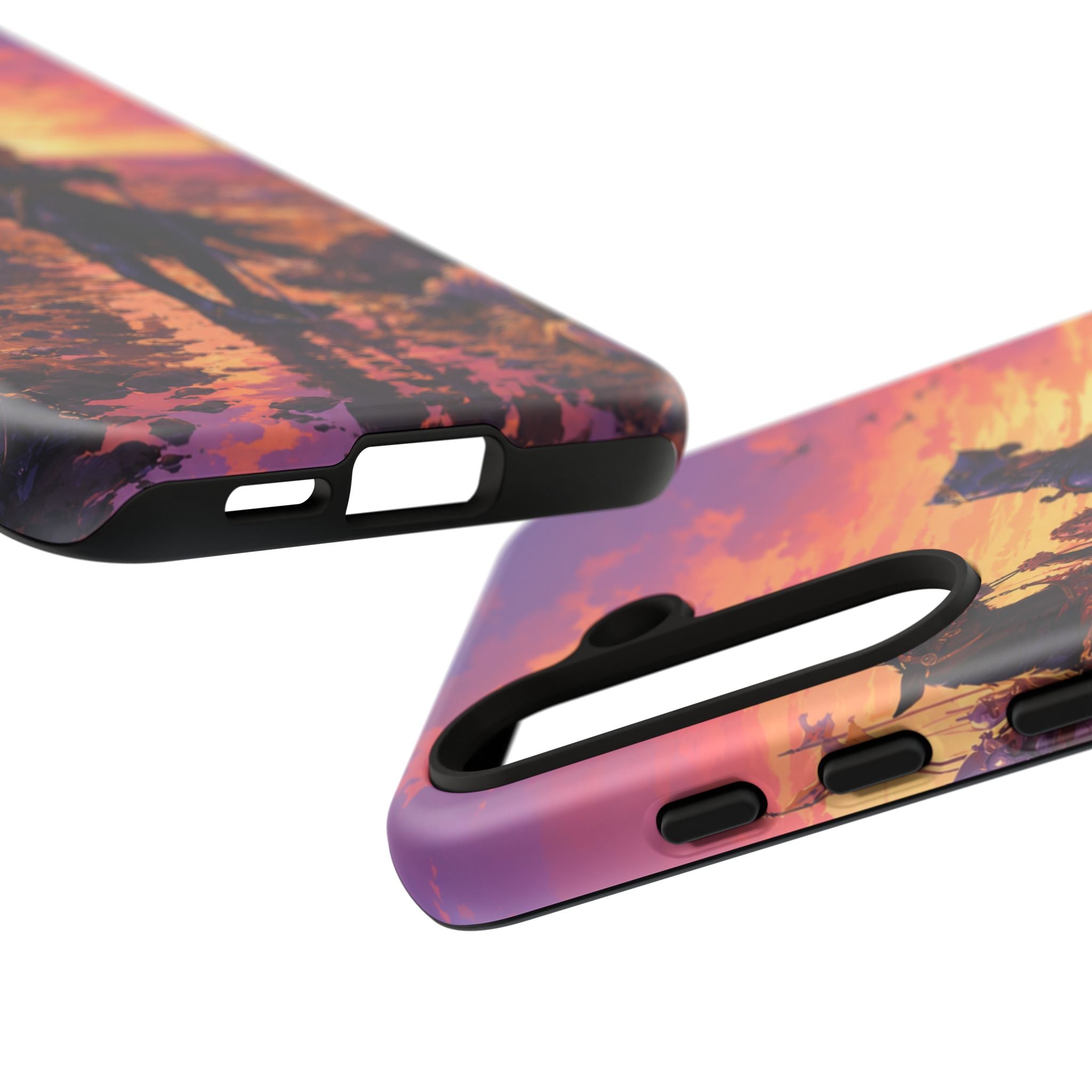 Medieval Knight Phone Cases In The GTA VI Art Style