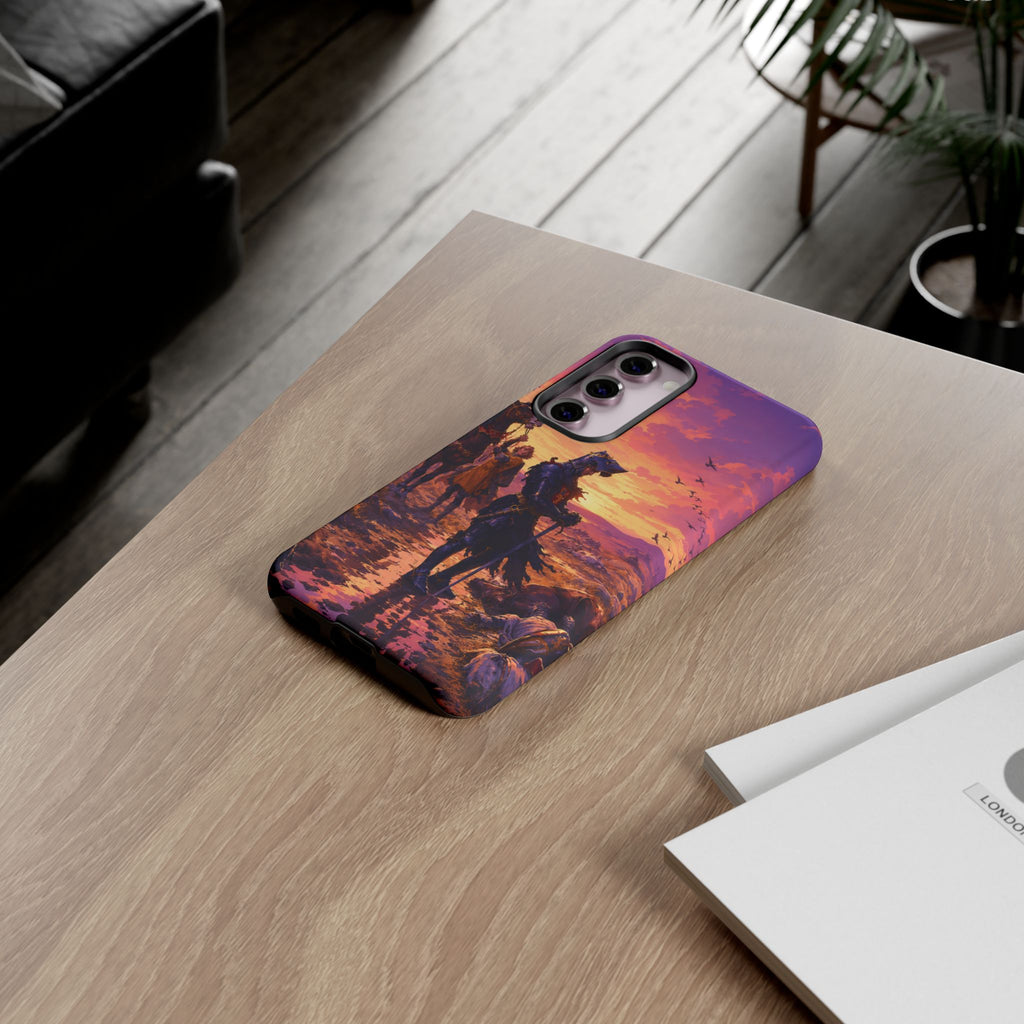 Medieval Knight Phone Cases In The GTA VI Art Style