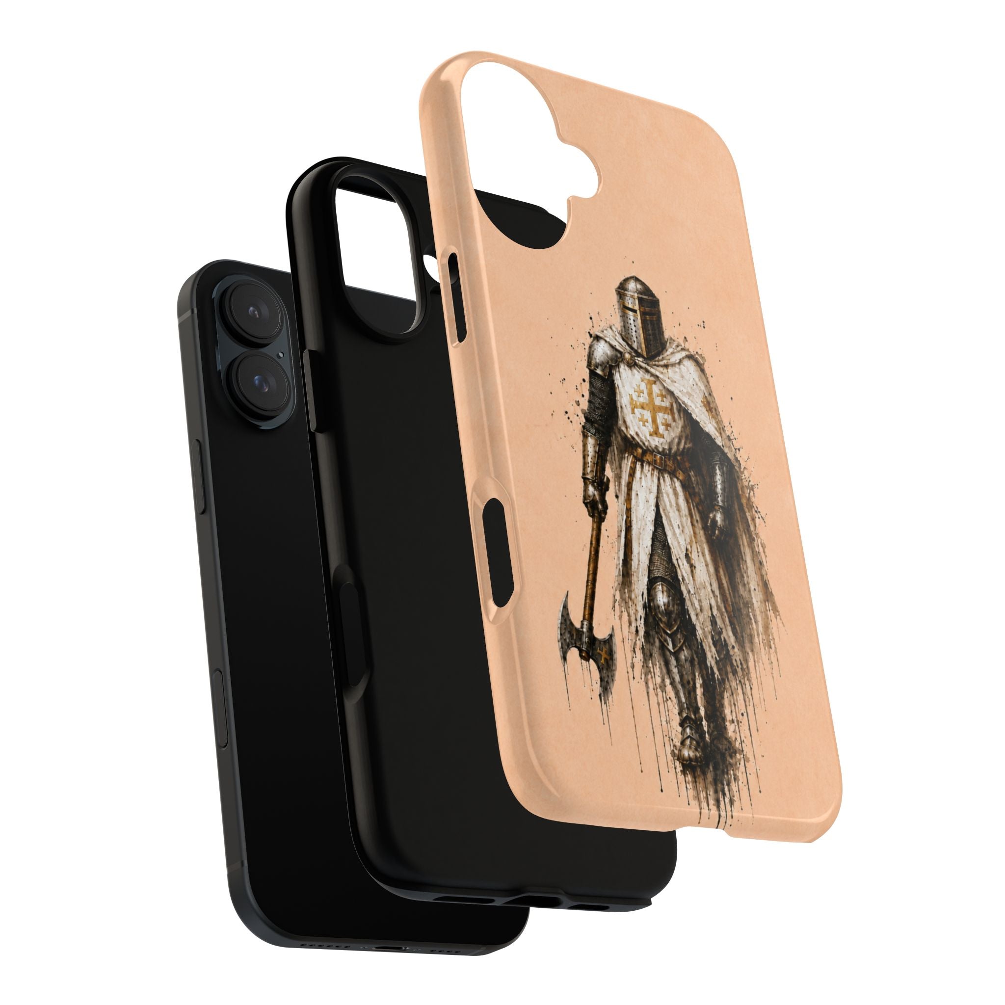 Knight Of The Kingdom Of Jerusalem Phone Case | Peach