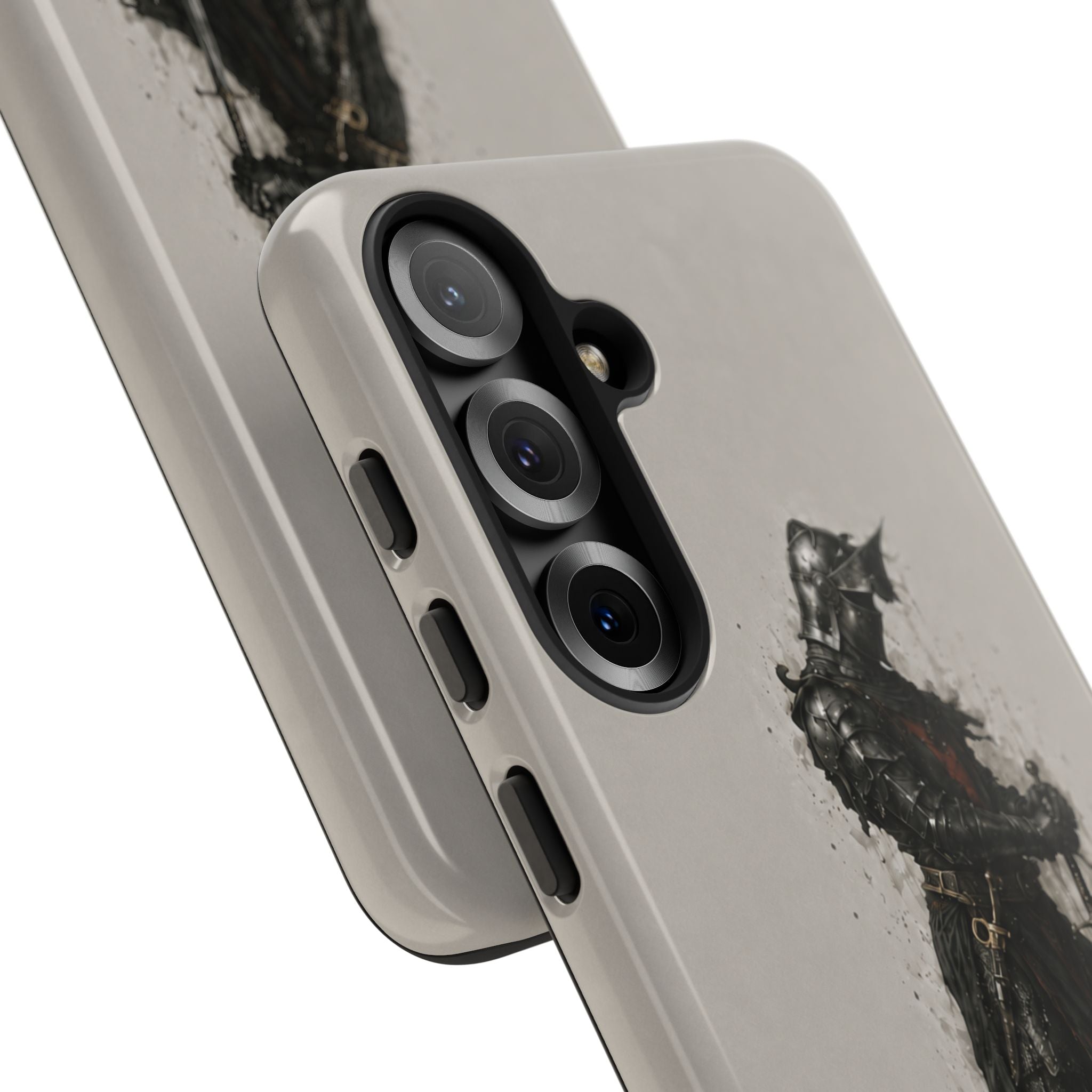 The Black Prince Phone Case | Stone Grey