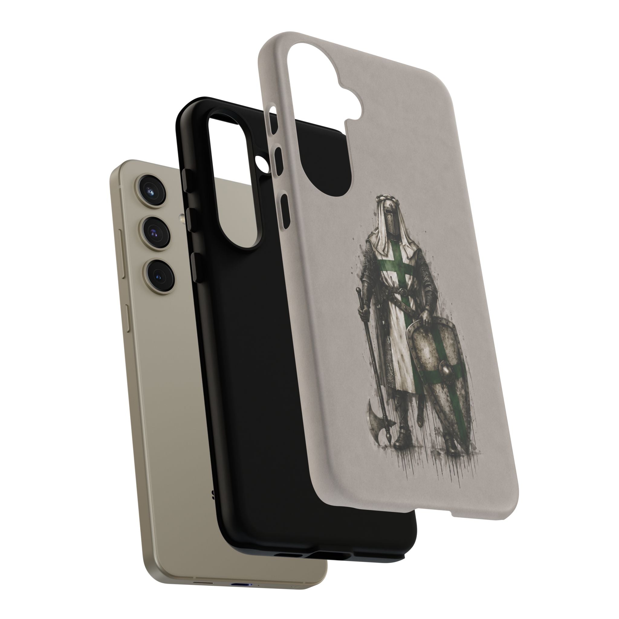 Knight Of The Order Of Saint Lazarus Phone Case | Stone Grey