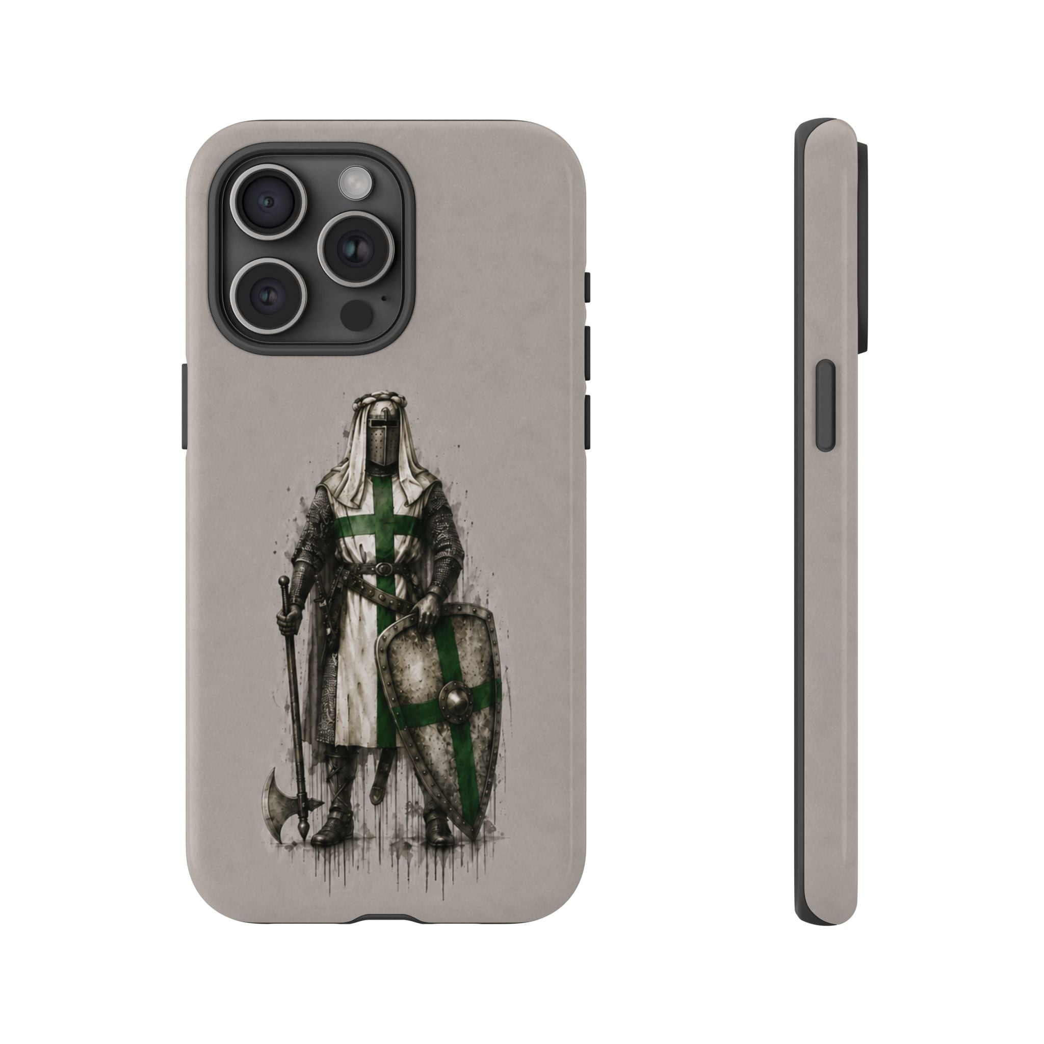 Knight Of The Order Of Saint Lazarus Phone Case | Stone Grey