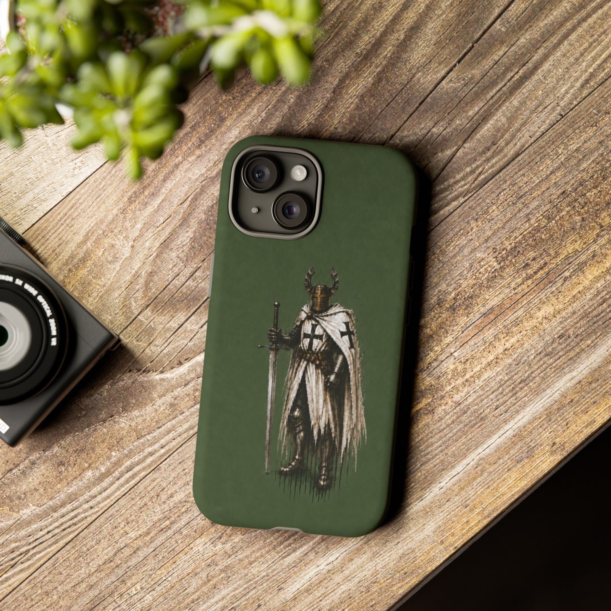 Knight Of The Teutonic Order Phone Case I Forest Green