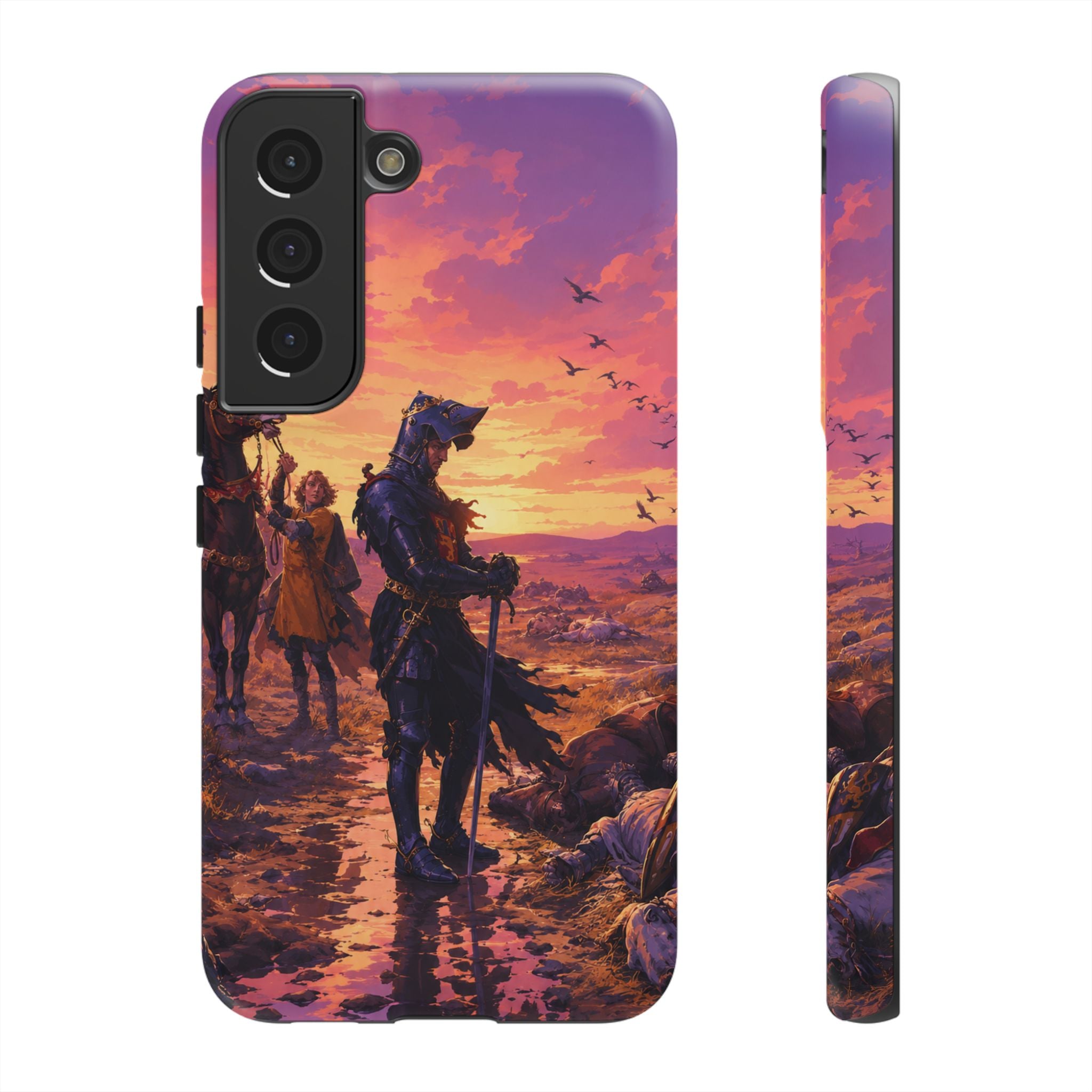 Medieval Knight Phone Cases In The GTA VI Art Style
