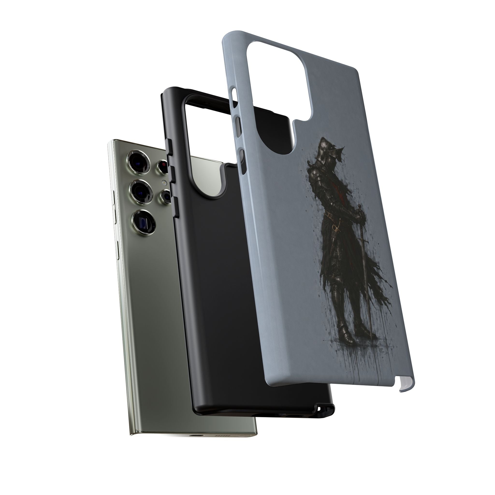The Black Prince Phone Case I Faded Steel Blue
