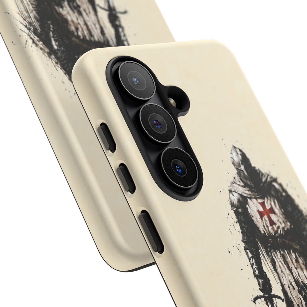 Knight Of The Templar Order Phone Case | Parchment Ivory