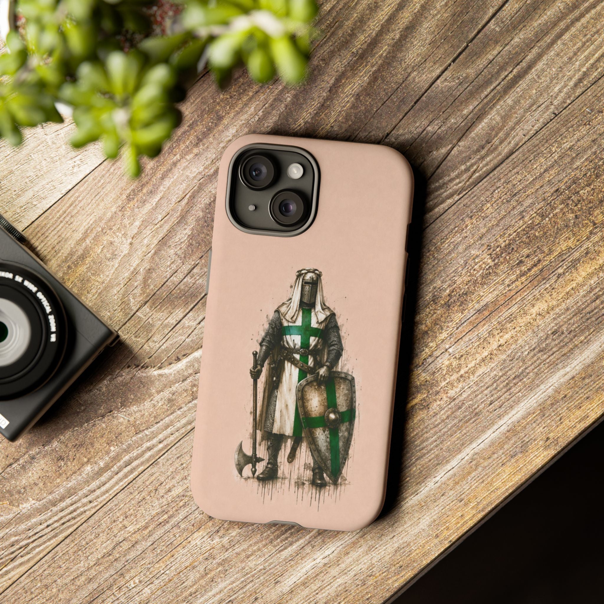 Knight Of The Order Of Saint Lazarus Phone Case I Blush Parchment