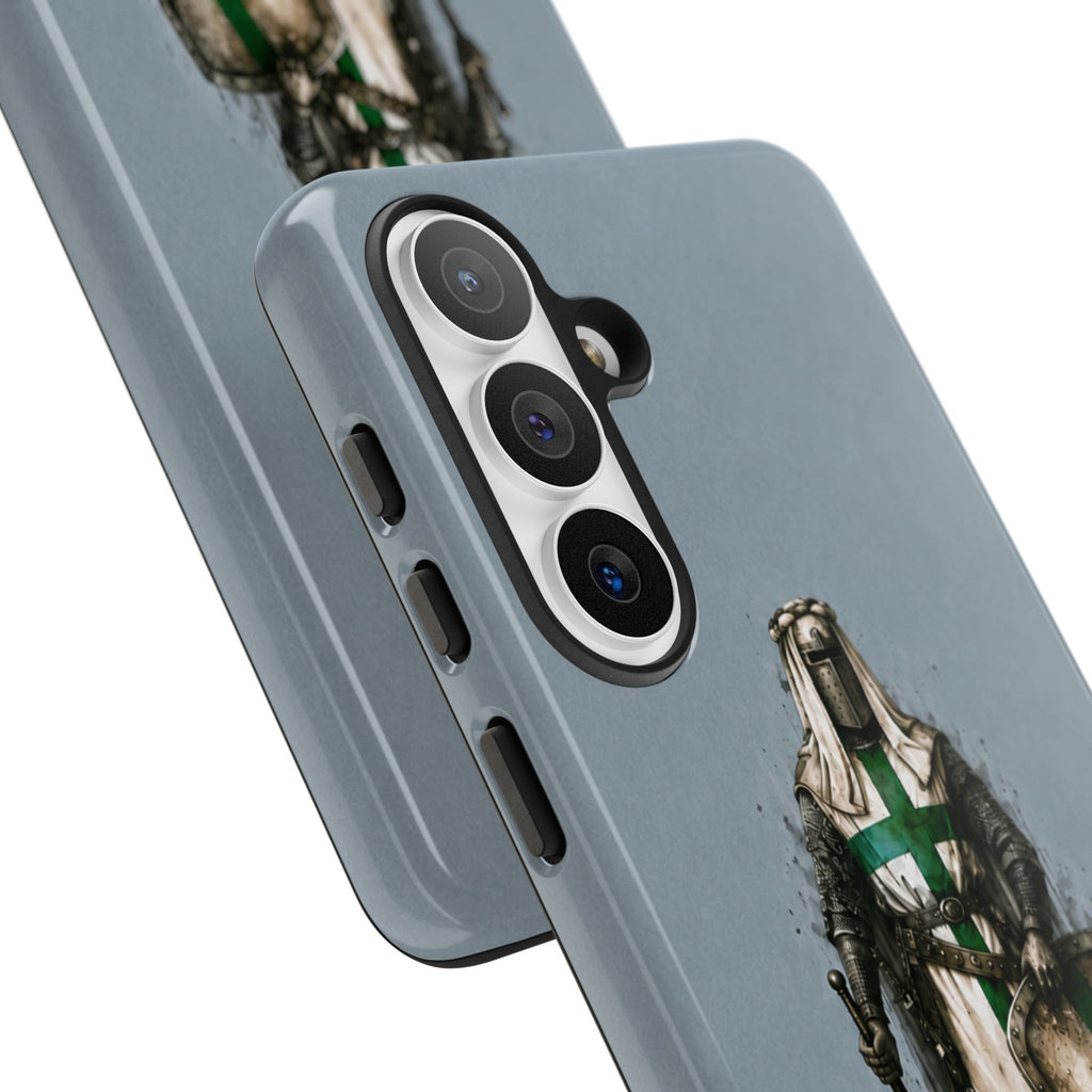 Knight Of The Order Of Saint Lazarus Phone Case | Faded Steel Blue