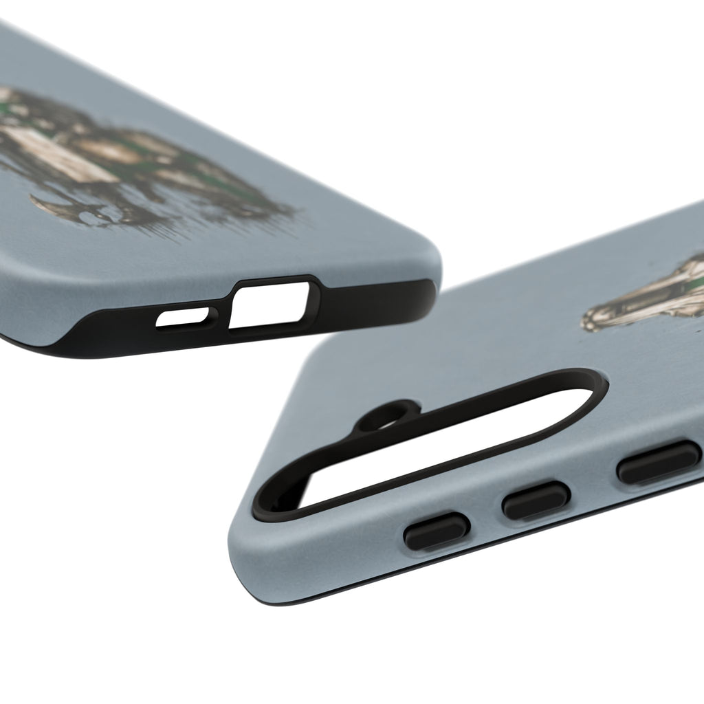 Knight Of The Order Of Saint Lazarus Phone Case | Faded Steel Blue