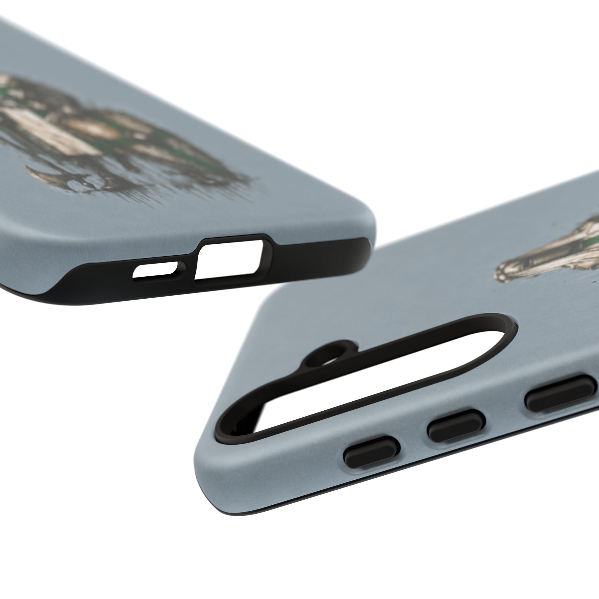 Knight Of The Order Of Saint Lazarus Phone Case | Faded Steel Blue