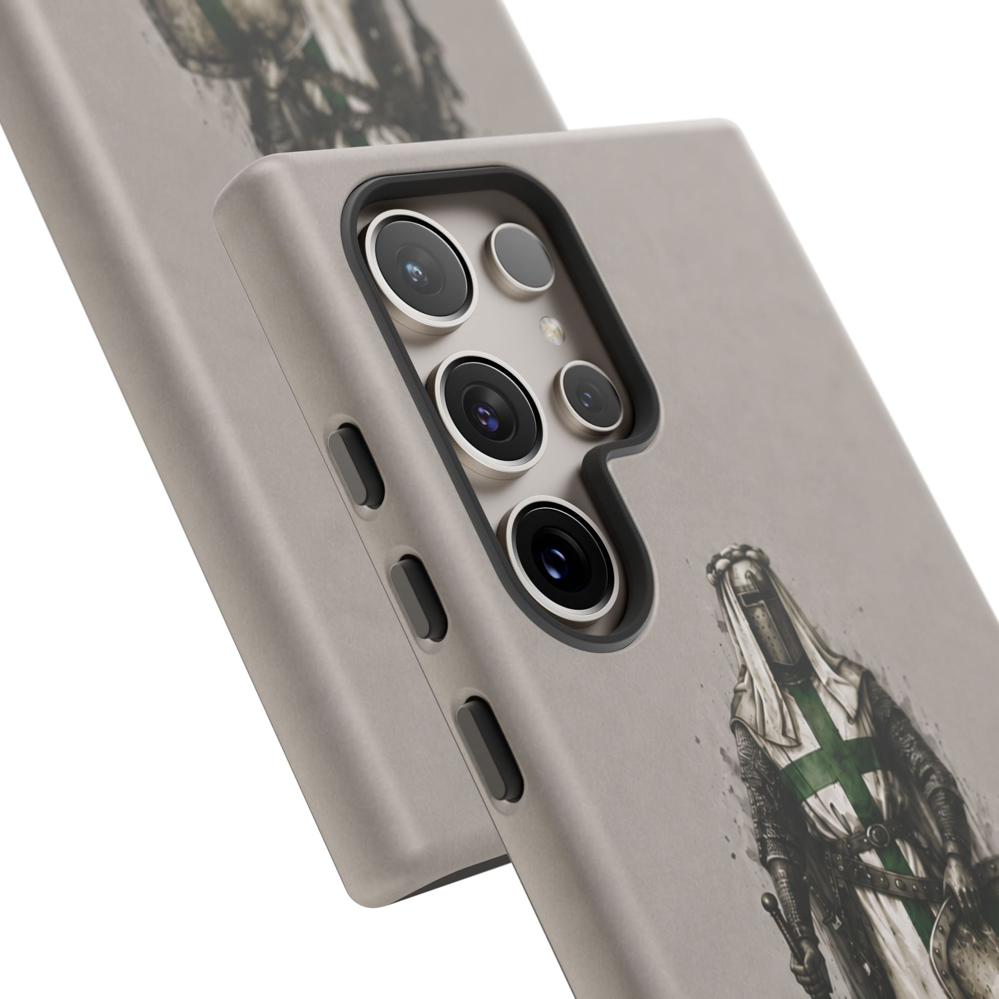 Knight Of The Order Of Saint Lazarus Phone Case | Stone Grey