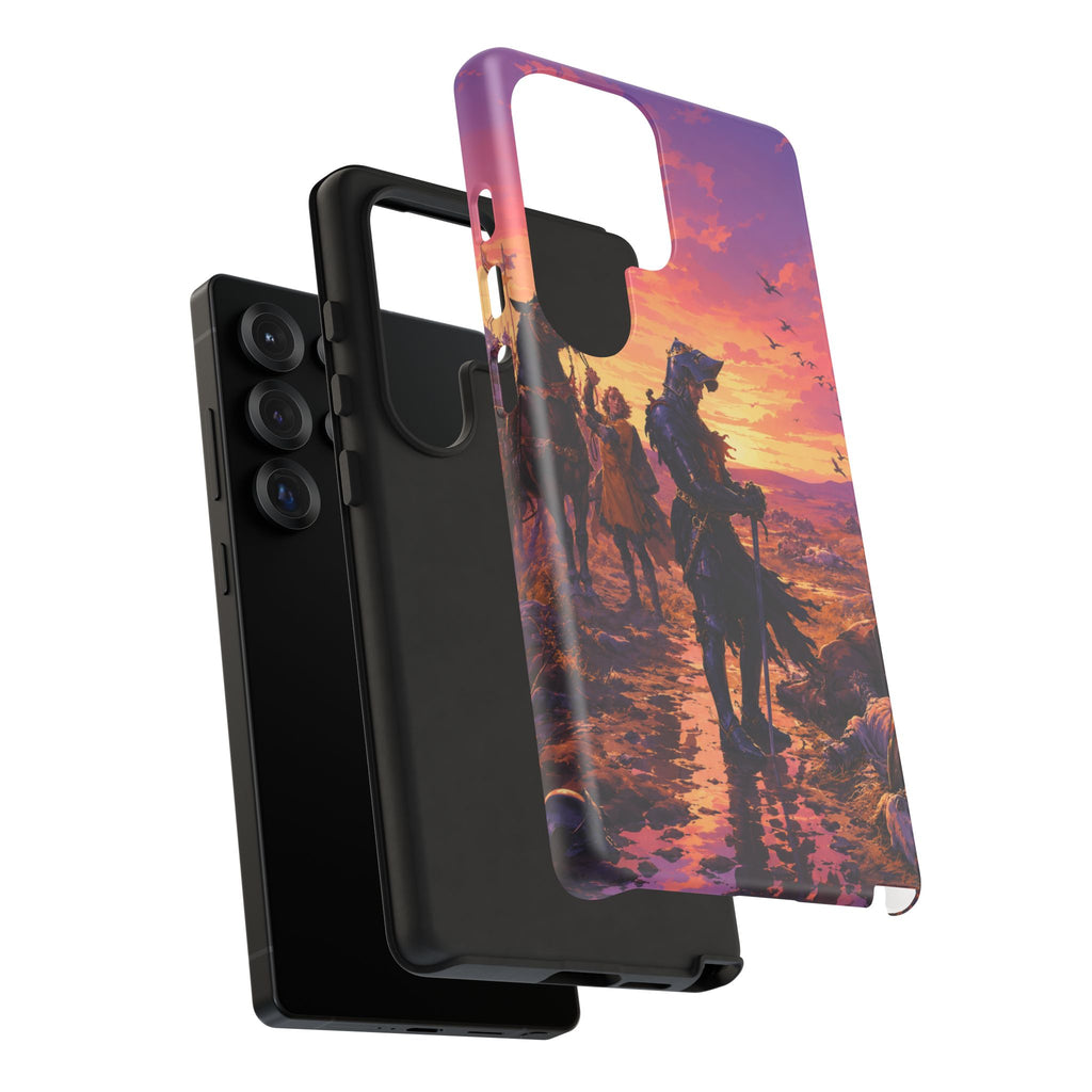 Medieval Knight Phone Cases In The GTA VI Art Style