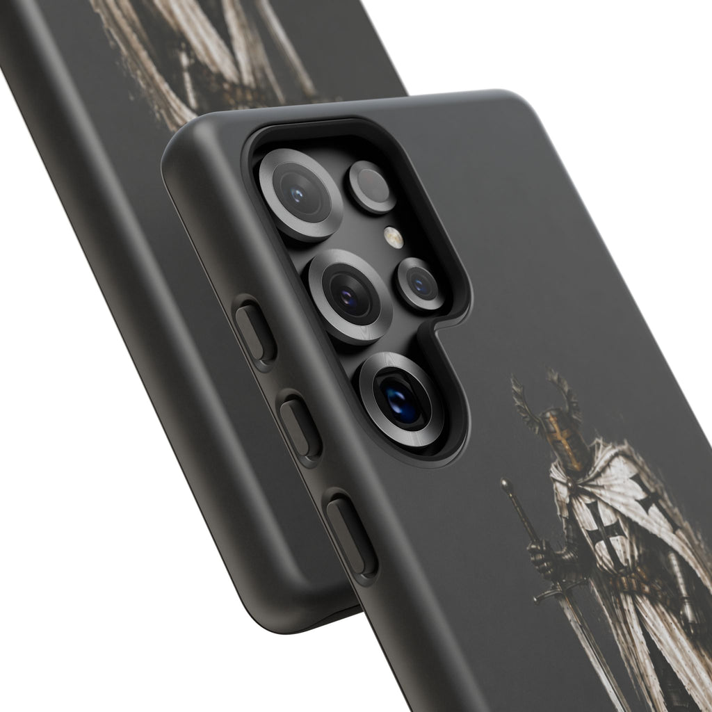 Knight Of The Teutonic Order Phone Case | Charcoal Grey