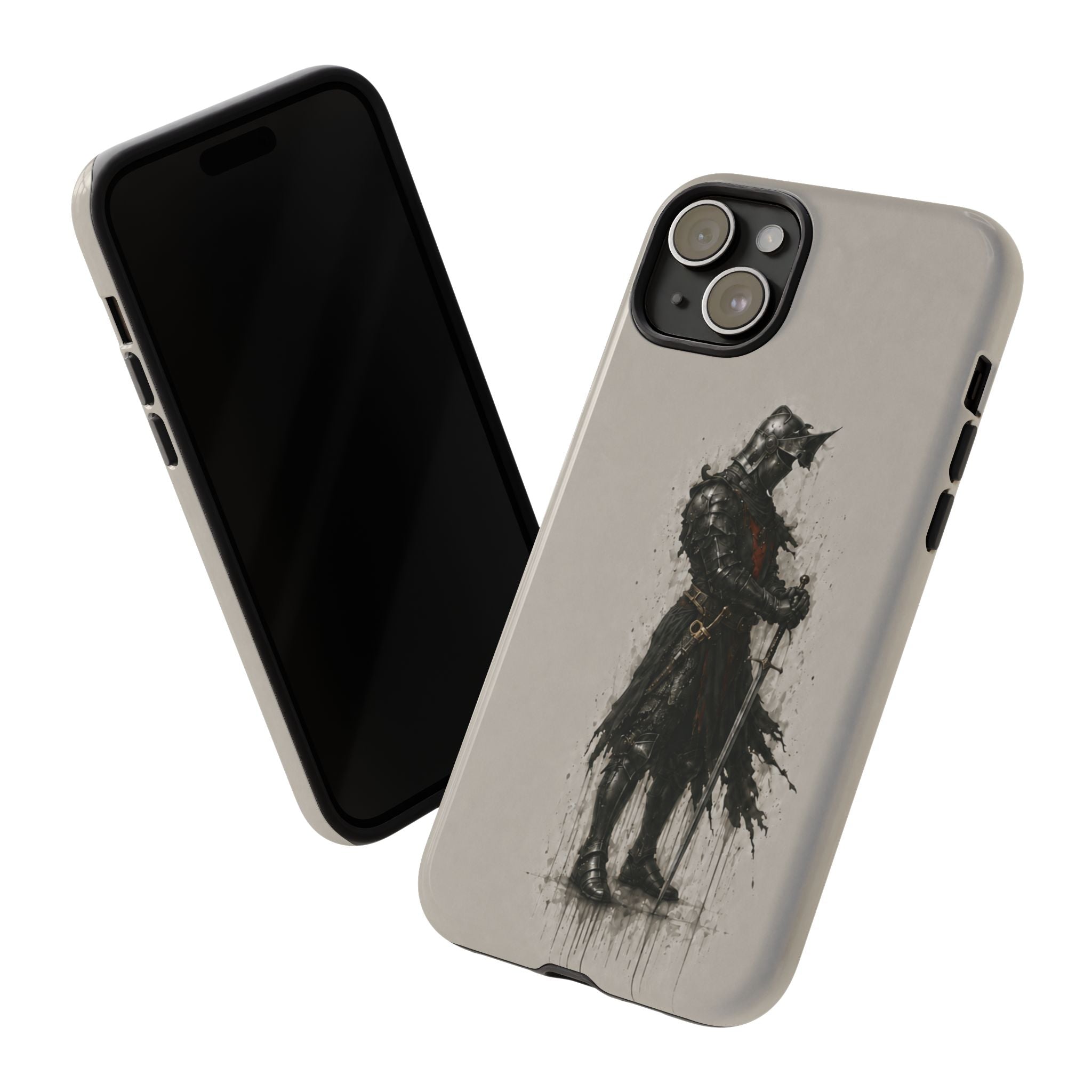 The Black Prince Phone Case | Stone Grey