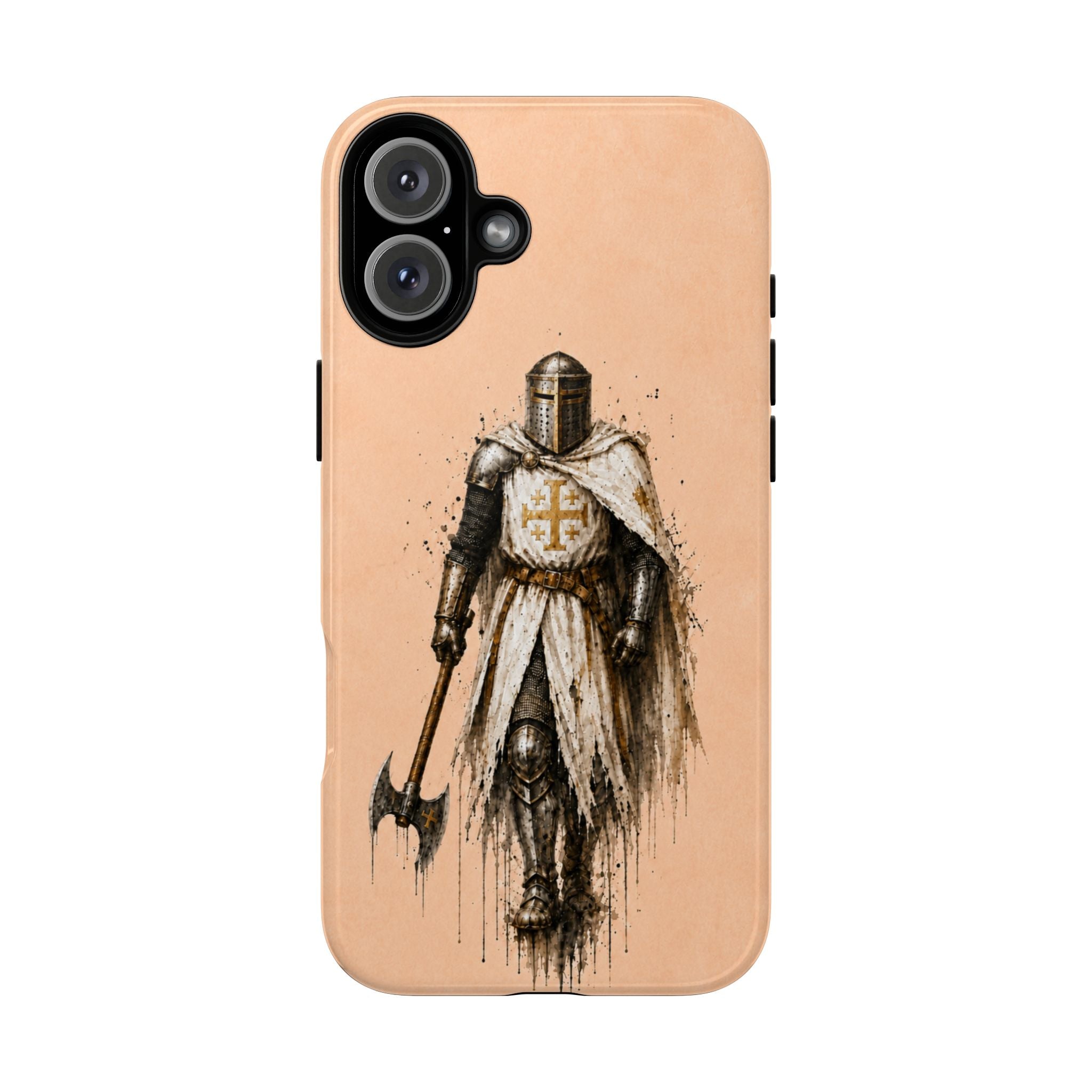 Knight Of The Kingdom Of Jerusalem Phone Case | Peach