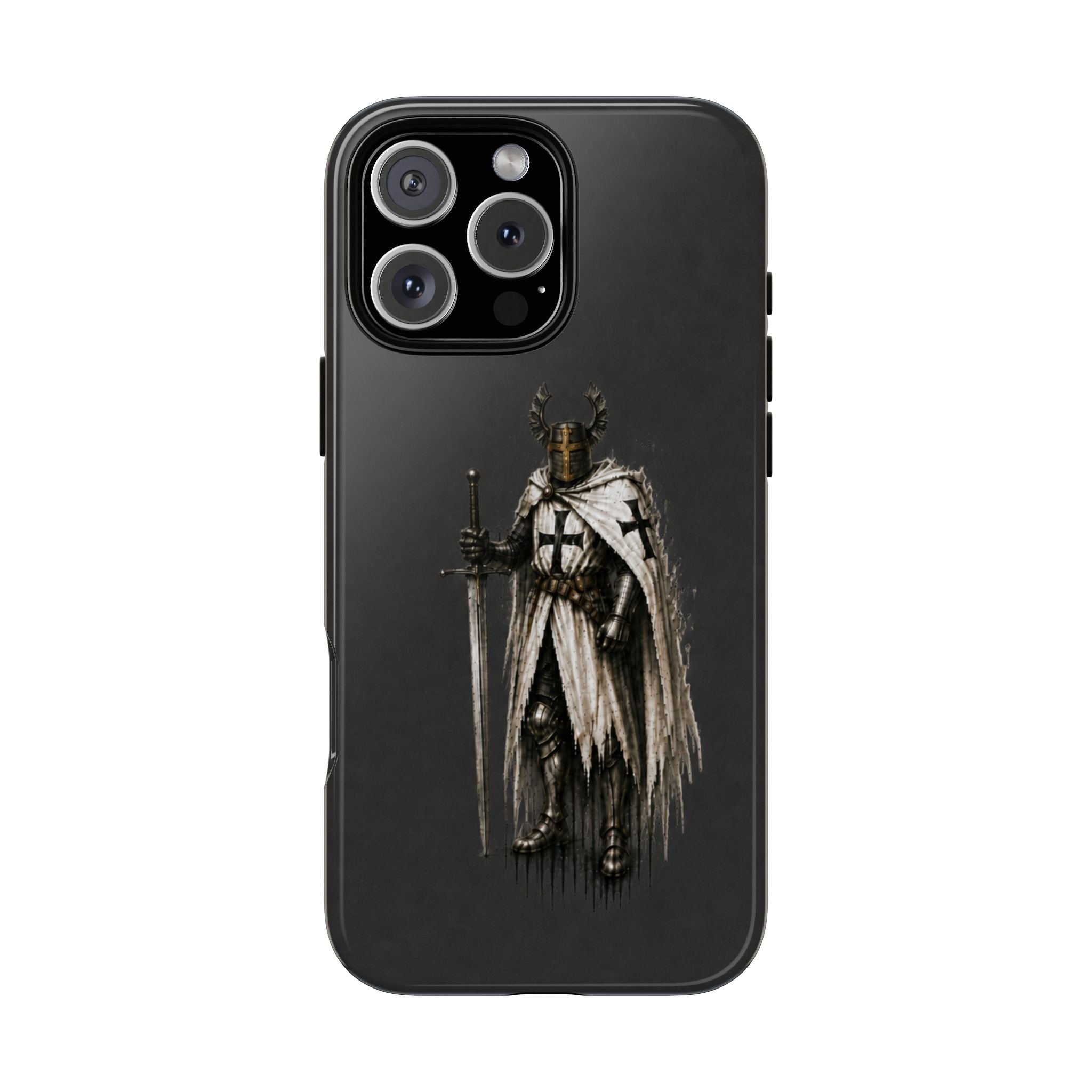 Knight Of The Teutonic Order Phone Case | Charcoal Grey