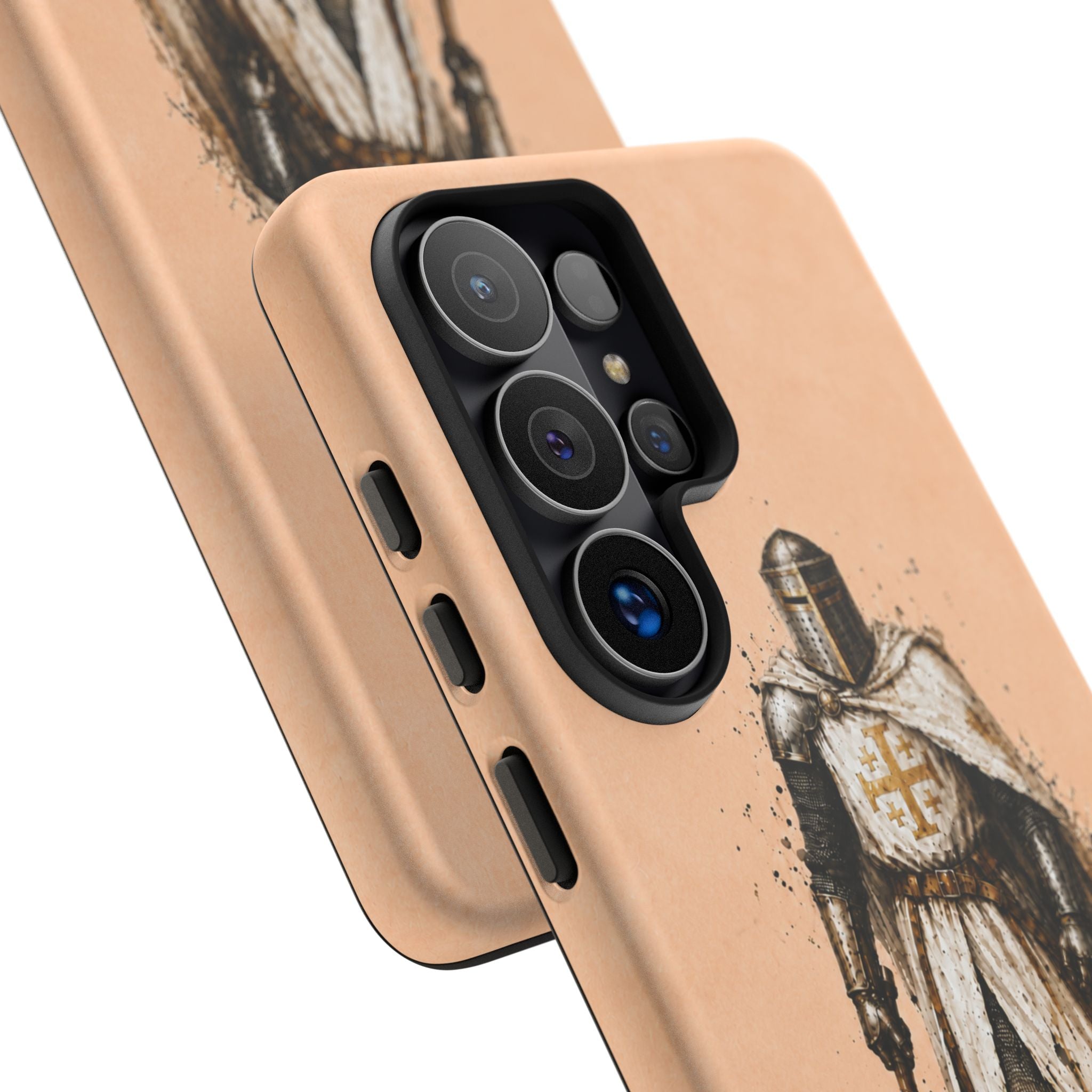 Knight Of The Kingdom Of Jerusalem Phone Case | Peach