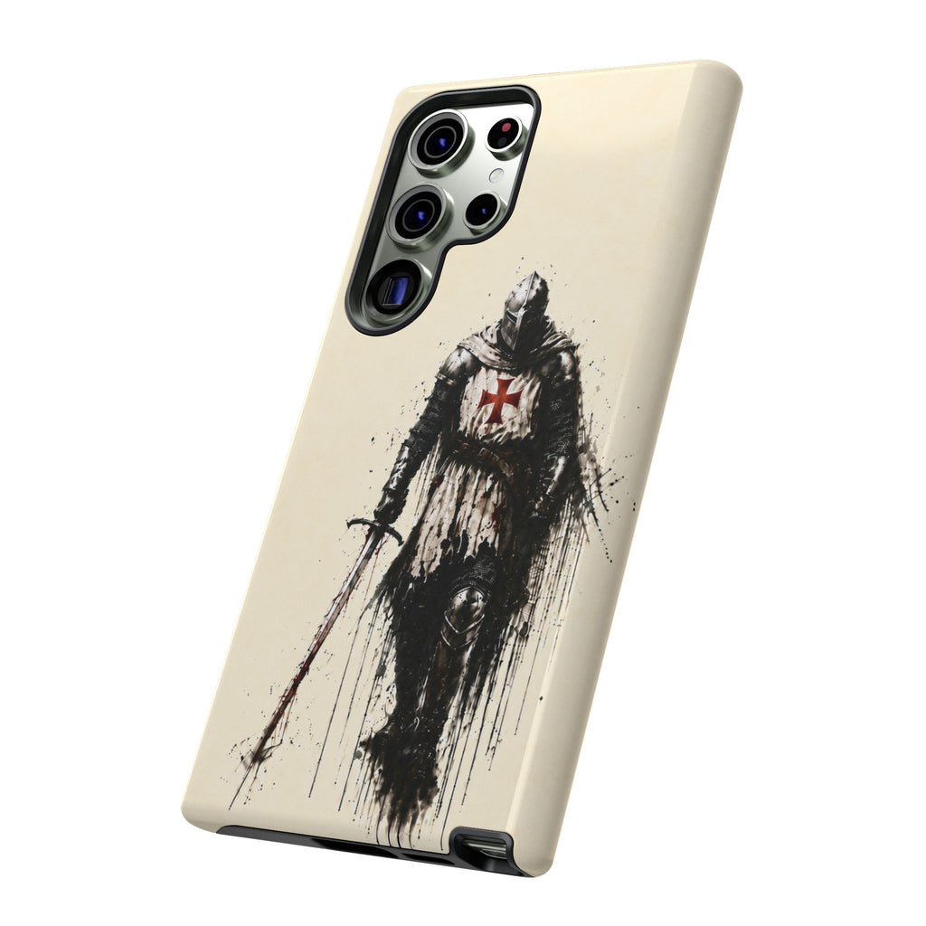 Knight Of The Templar Order Phone Case | Parchment Ivory