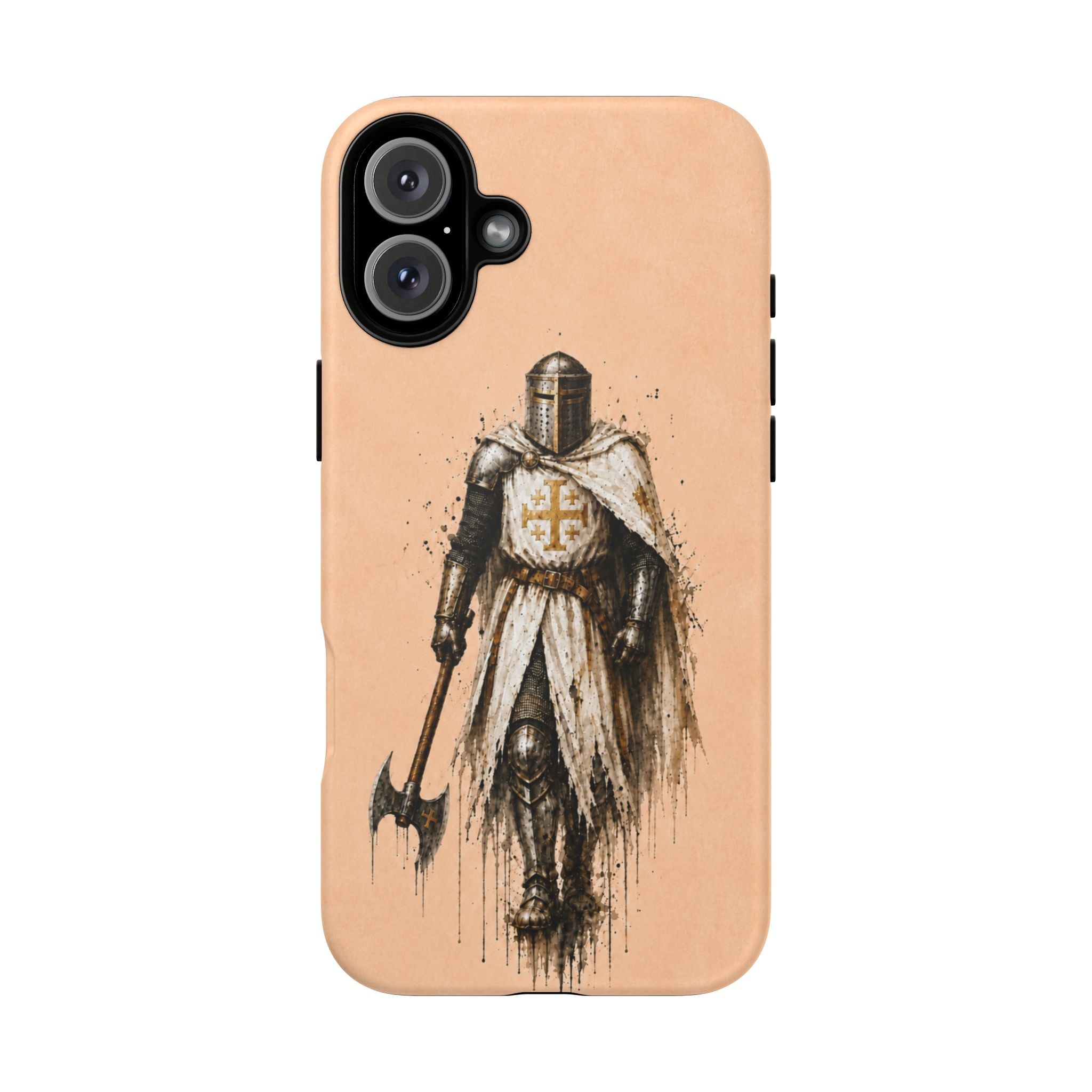 Knight Of The Kingdom Of Jerusalem Phone Case | Peach